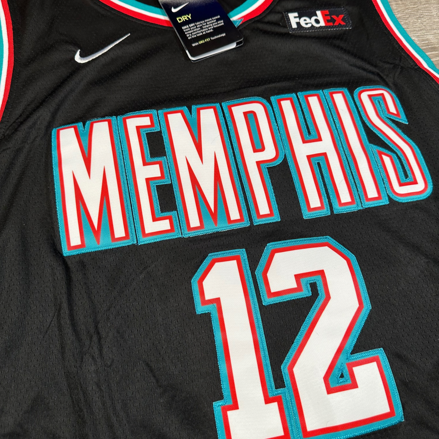 Ja Morant Memphis Grizzlies "2001-2002 Throwback" NBA Nike Swingman Stitched Jersey