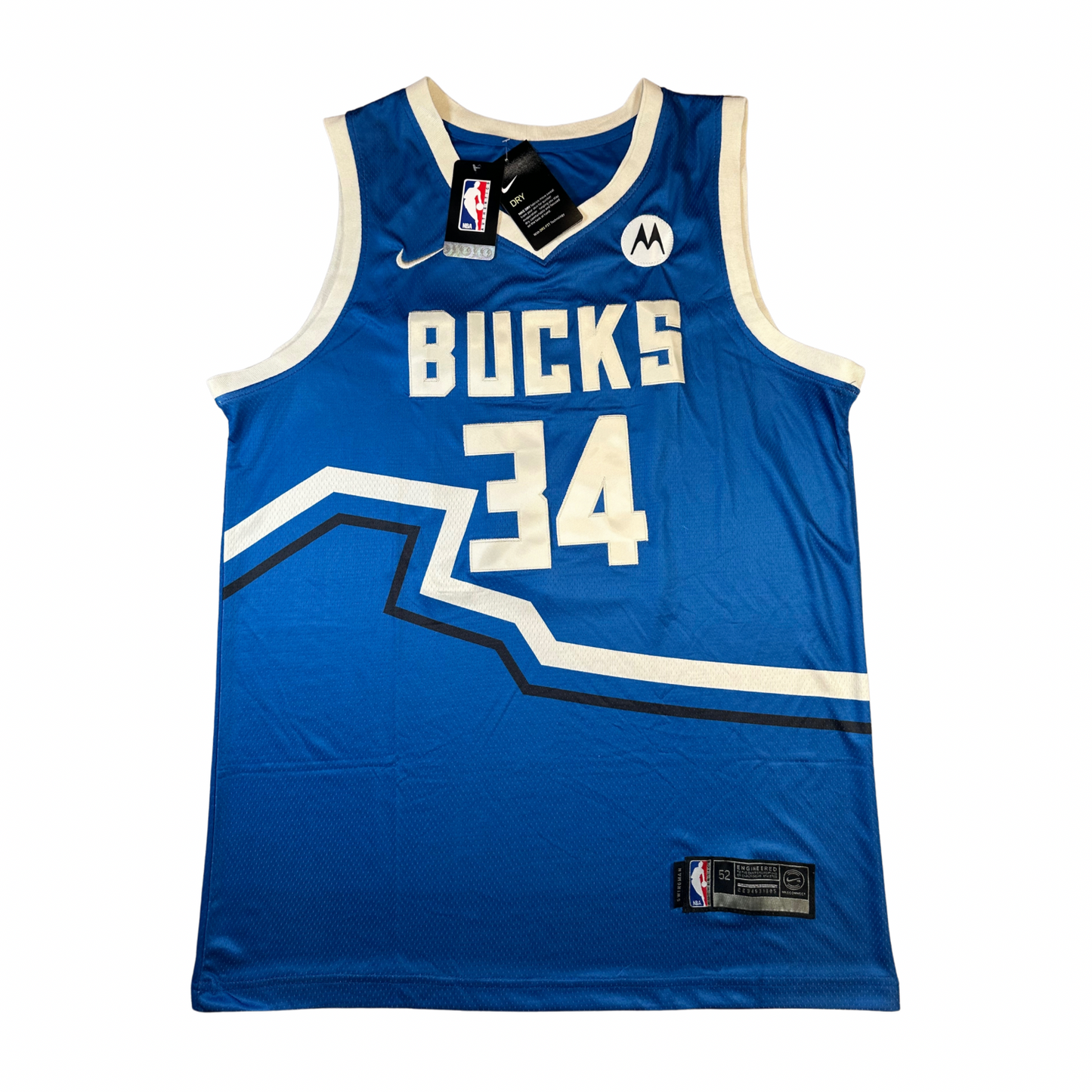 Giannis Antetokounmpo Milwaukee Bucks NBA Nike Swingman Stitched Jersey