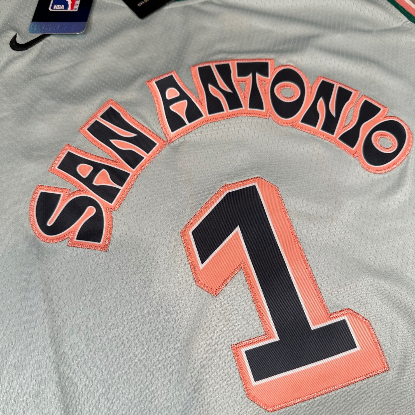 Victor Wembanyama San Antonio Spurs NBA Nike Swingman Stitched Jersey