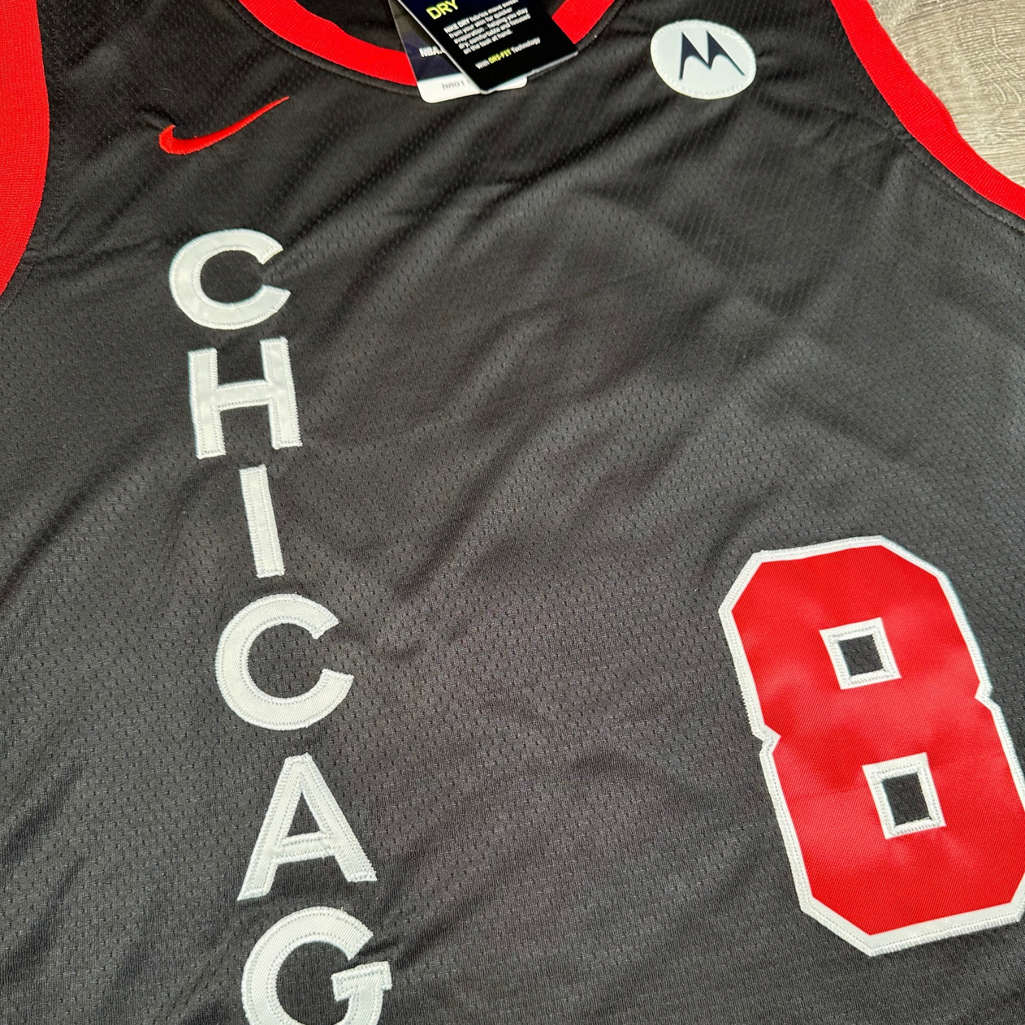 Zach LaVine Chicago Bulls NBA Nike Swingman Stitched Jersey