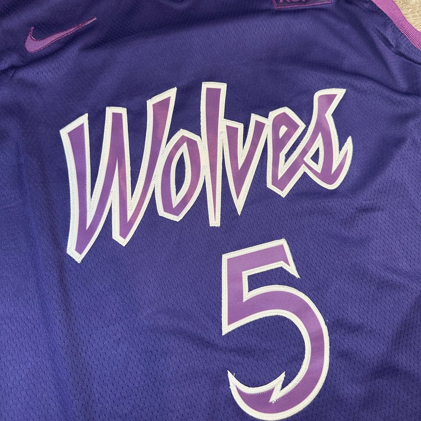 Anthony Edwards Minnesota Timberwolves NBA Nike Swingman Stitched Jersey