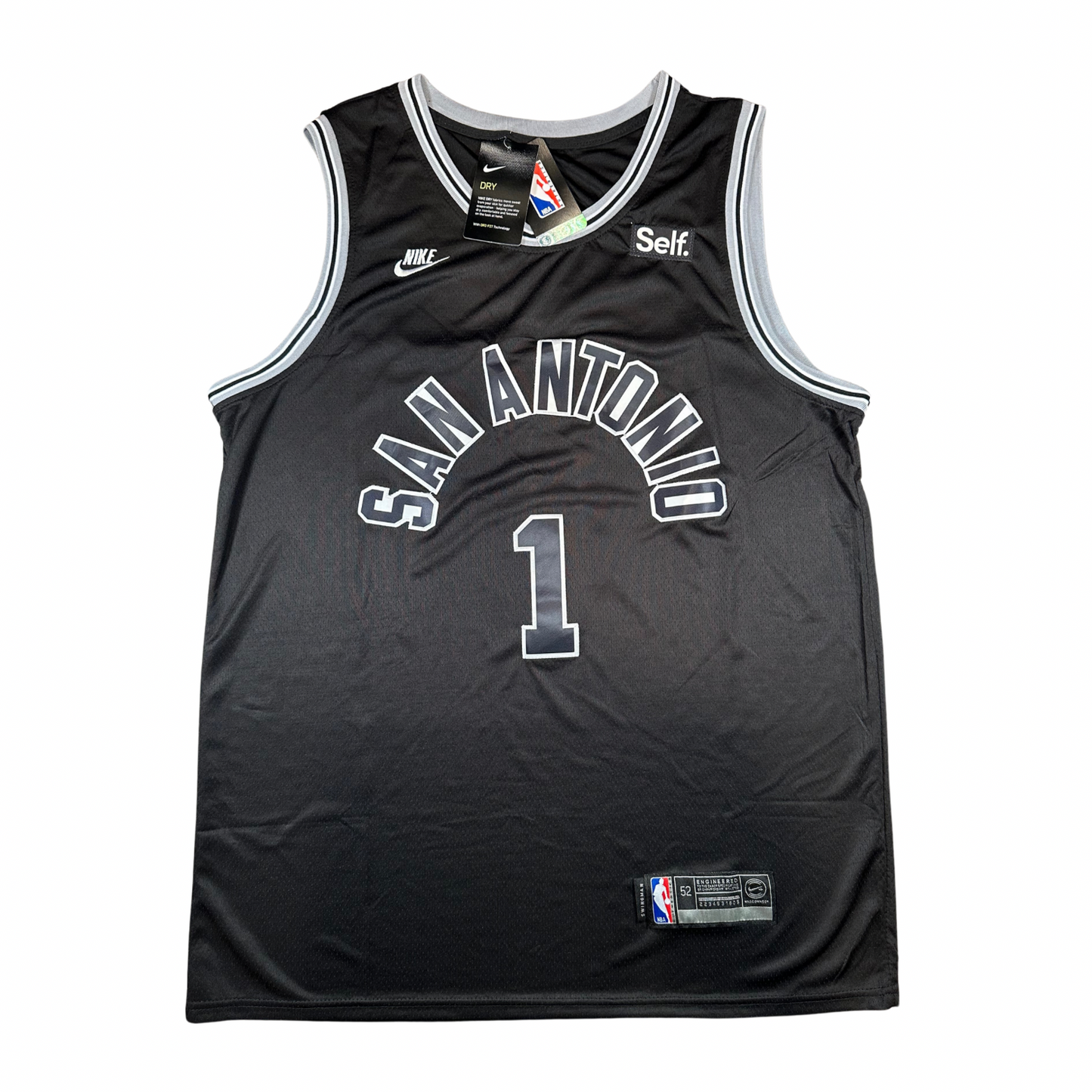 Victor Wembanyama San Antonio Spurs NBA Nike Swingman Stitched Jersey