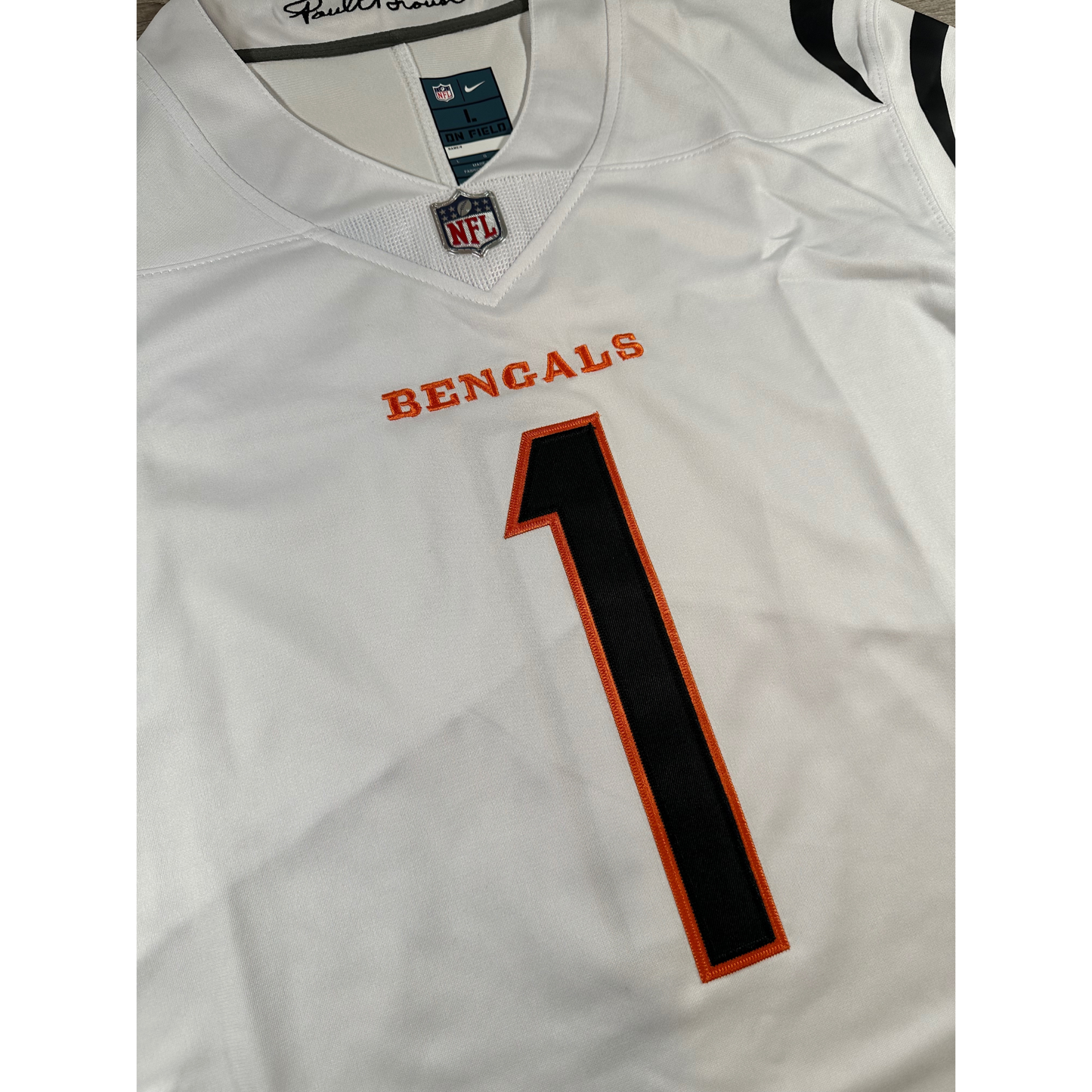 Ja'Marr Chase Cincinatti Bengals NFL Nike Vapor Stitched Jersey