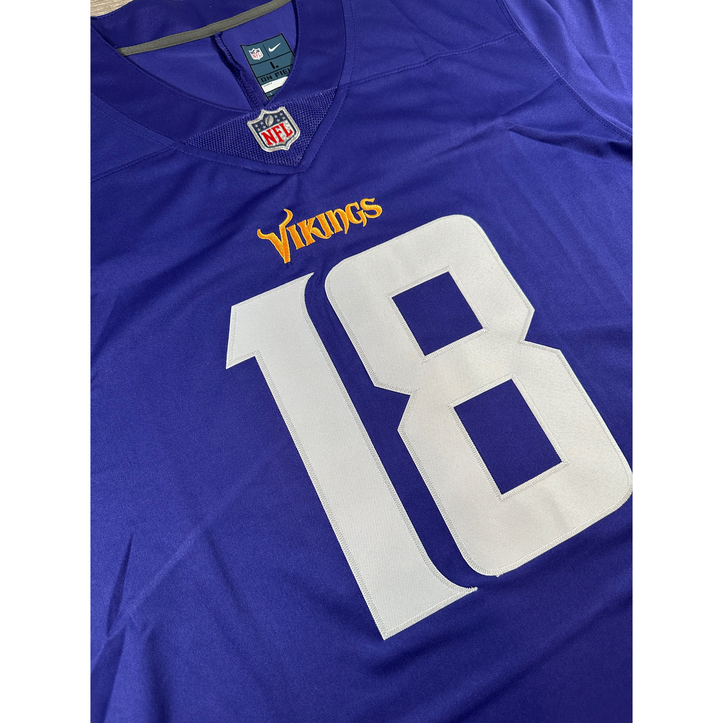 Justin Jefferson Minnesota Vikings NFL Nike Vapor Stitched Jersey
