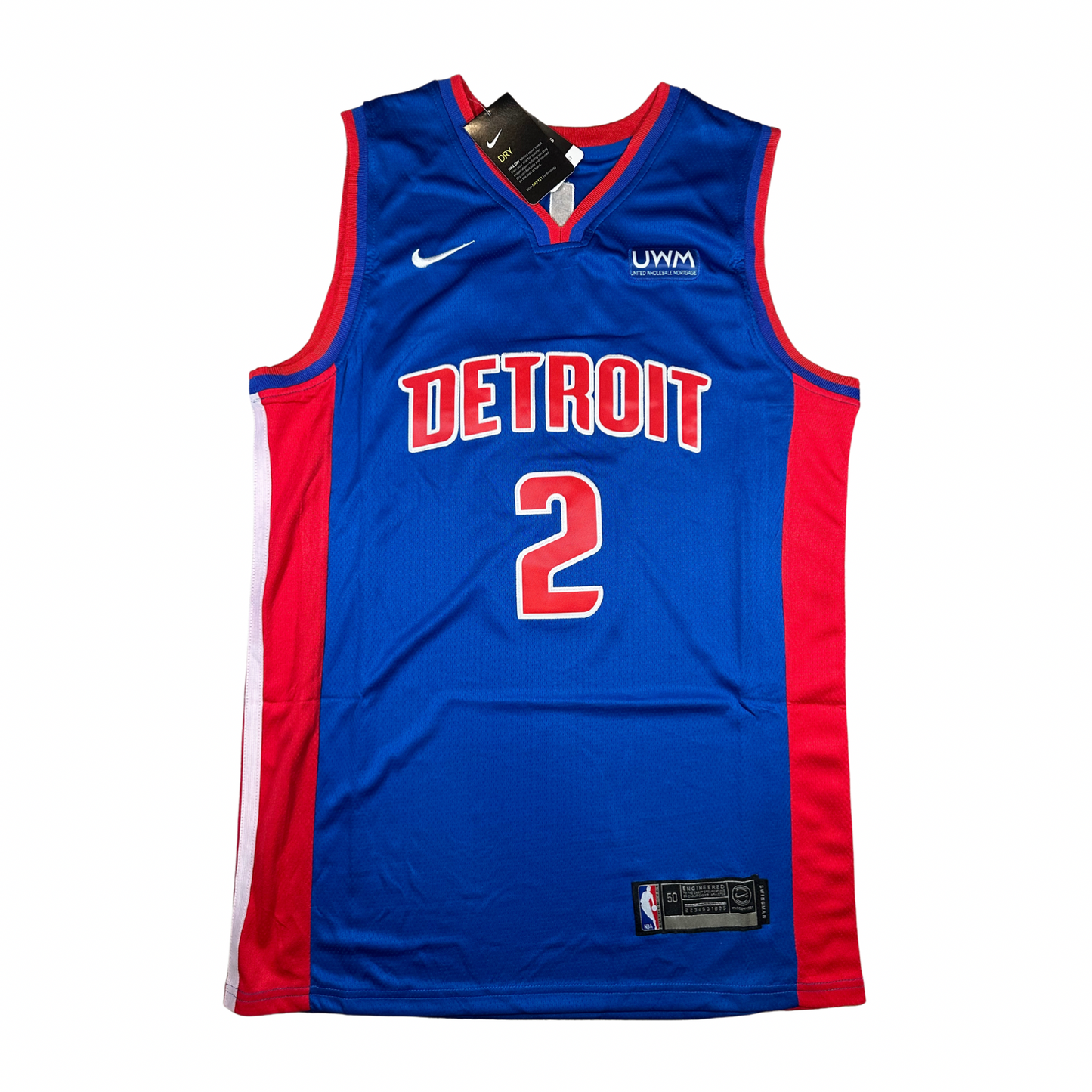 Cade Cunningham Detroit Pistons NBA Nike Swingman Stitched Jersey