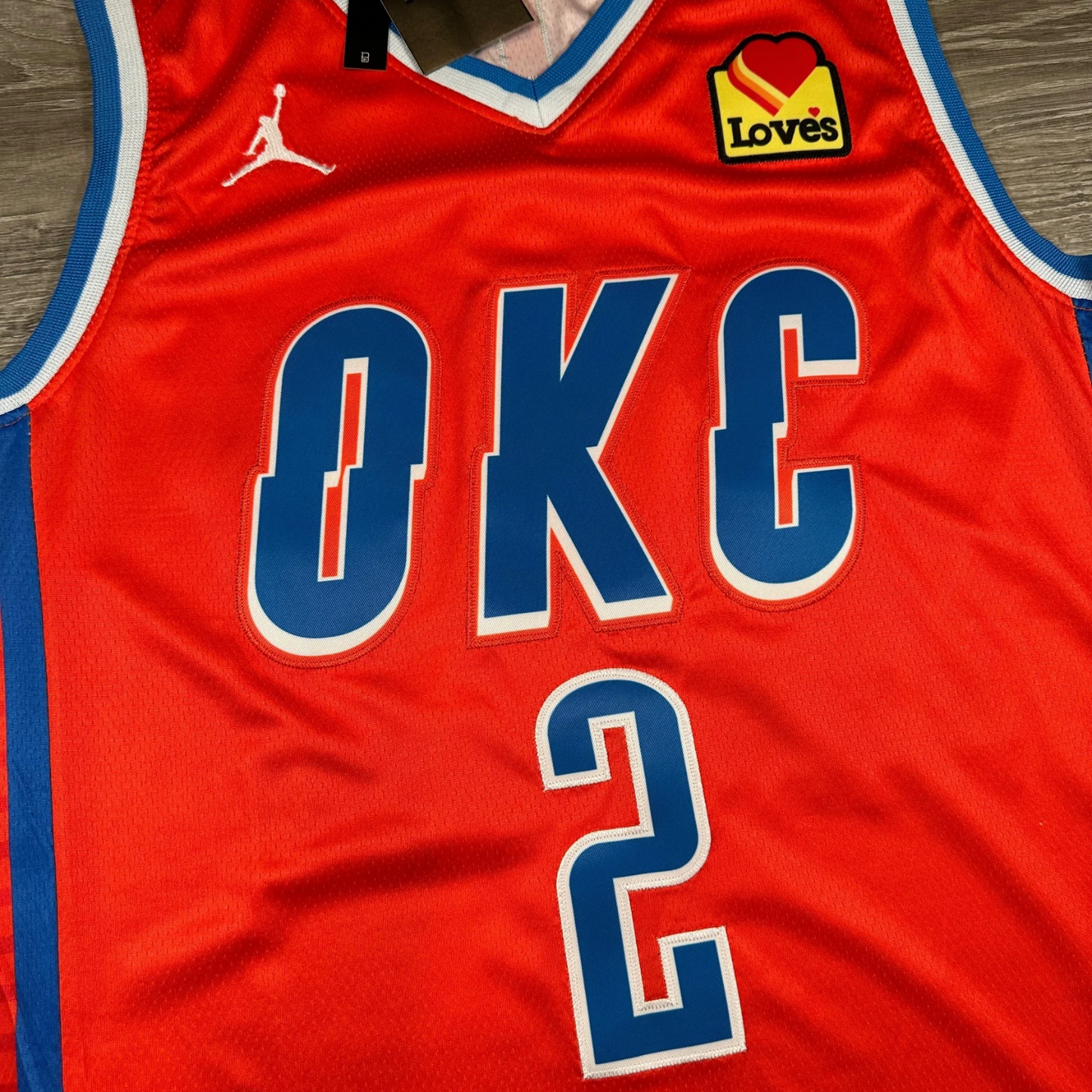 Shai Gilgeous-Alexander Oklahoma City Thunder NBA Nike Swingman Stitched Jersey