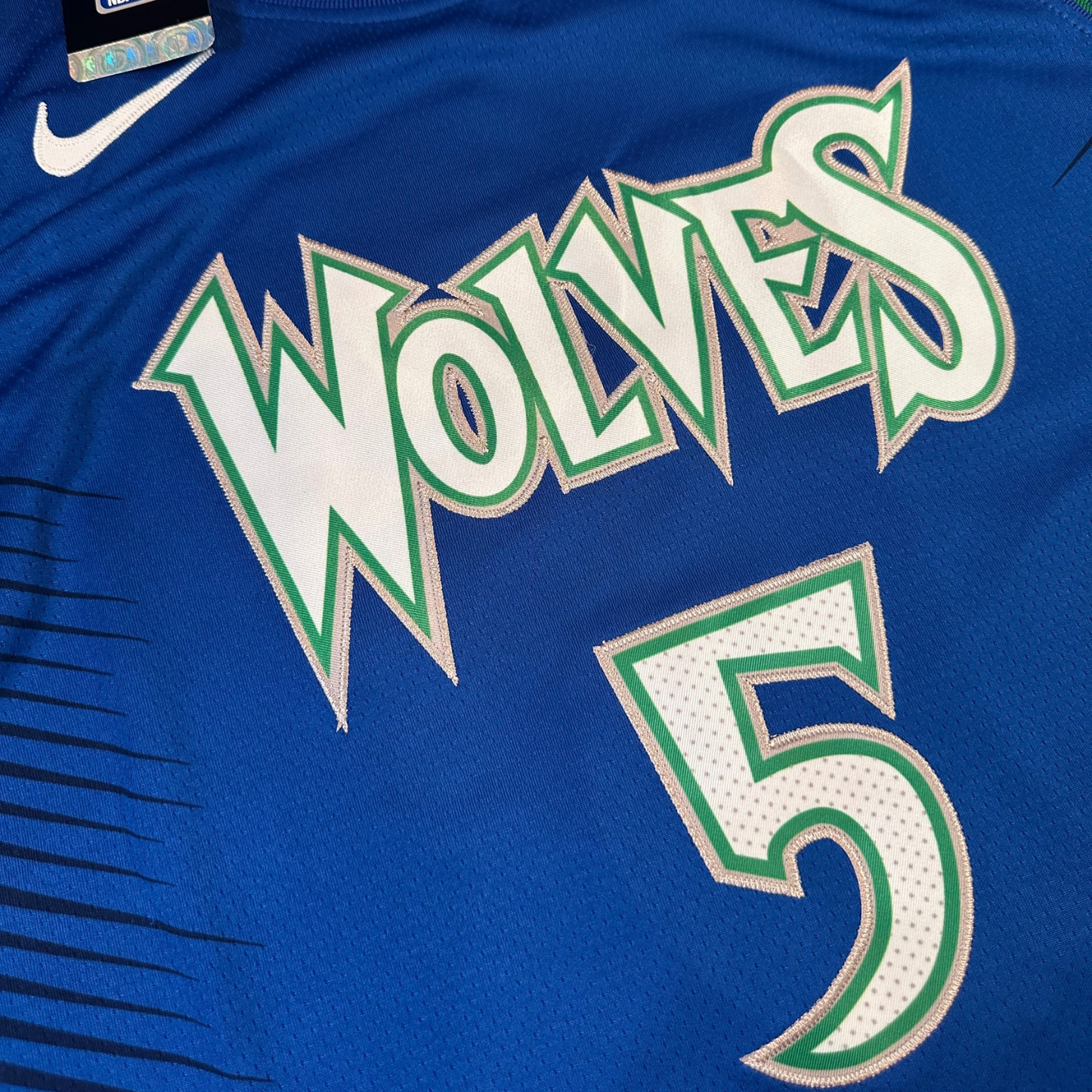 Anthony Edwards Minnesota Timberwolves NBA Nike Swingman Stitched Jersey