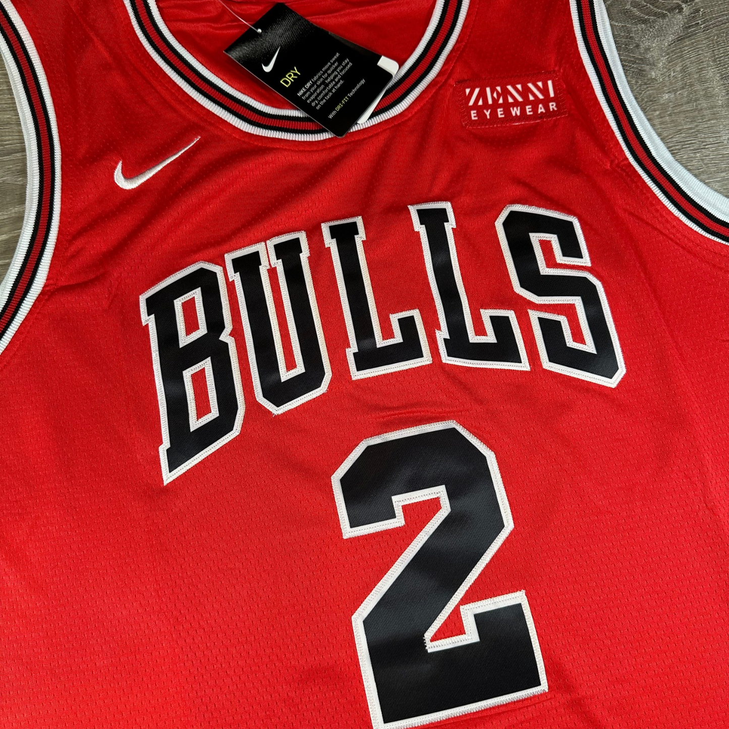 Lonzo Ball Chicago Bulls NBA Nike Swingman Stitched Jersey