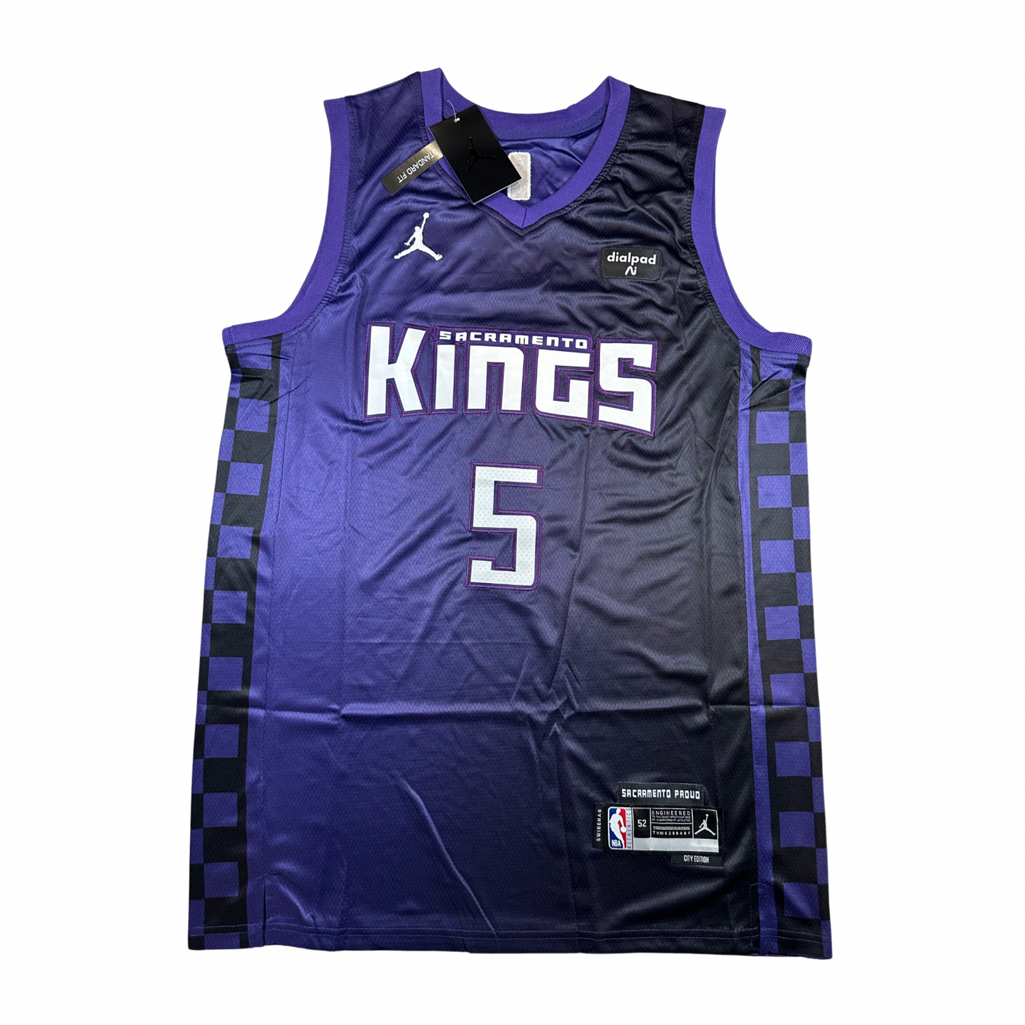 De'Aaron Fox Sacramento Kings NBA Nike Swingman Stitched Jersey