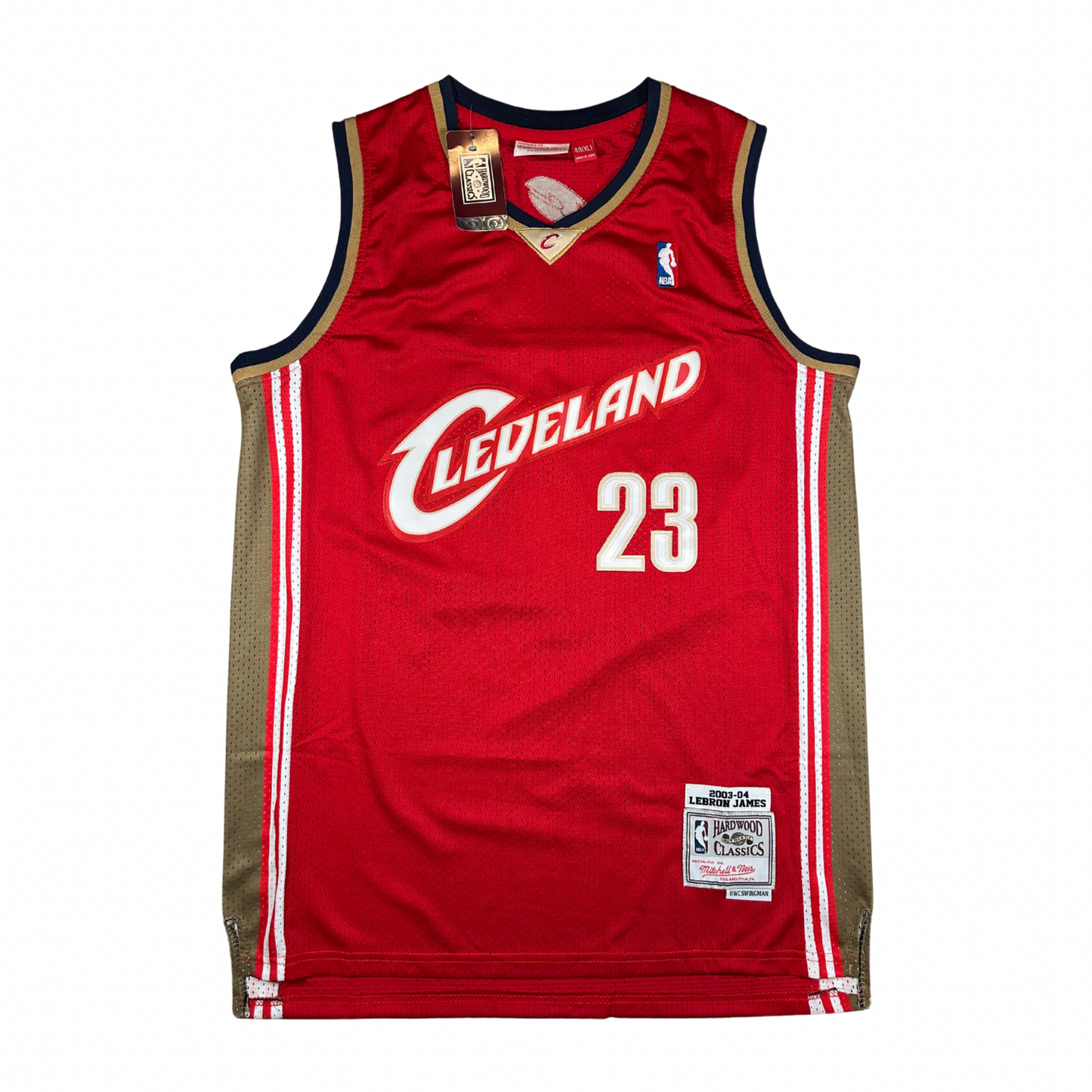 LeBron James Cleveland Cavaliers "2003-2004 Season" NBA Mitchell & Ness Hardwood Classics Swingman Stitched Jersey