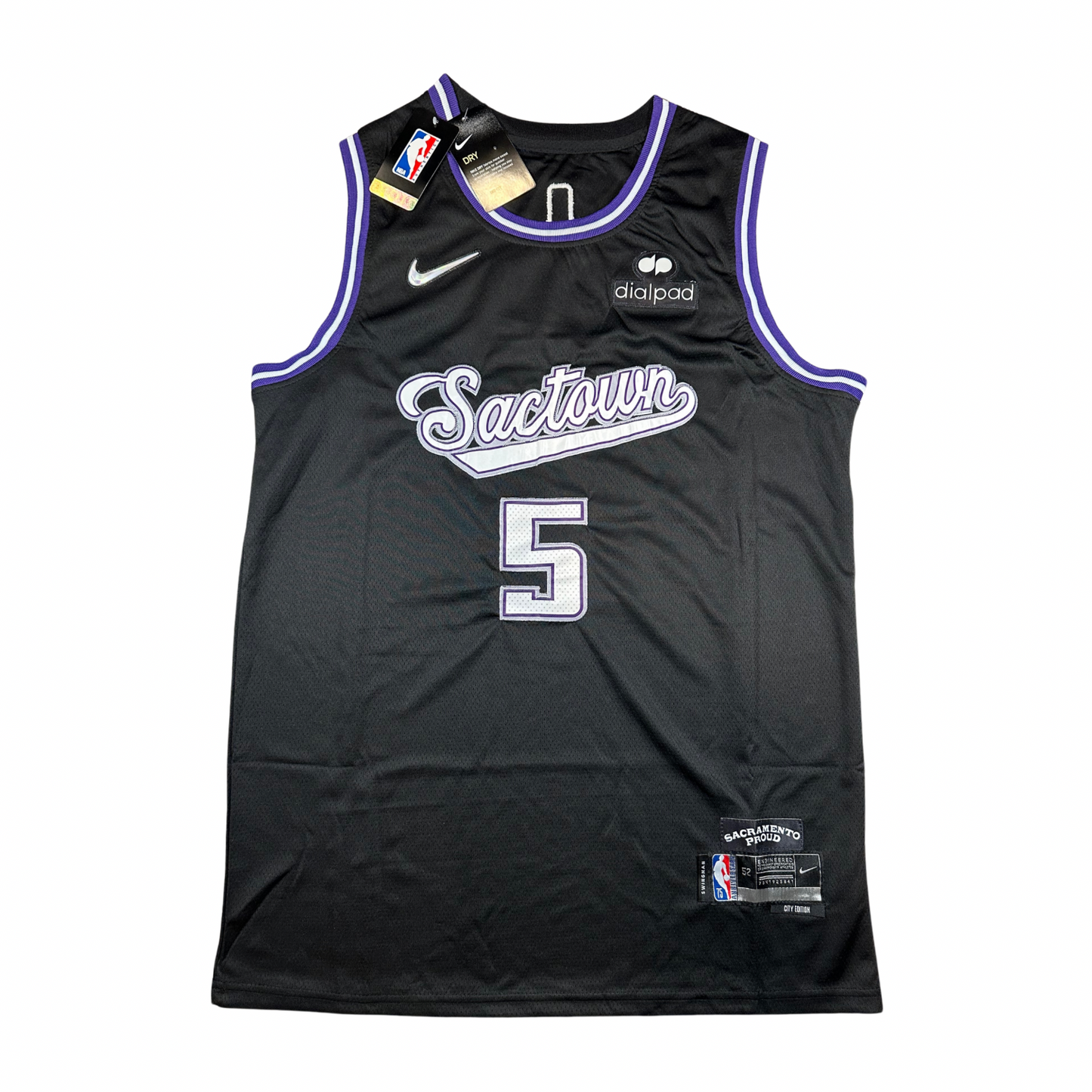 De'Aaron Fox Sacramento Kings NBA Nike Swingman Stitched Jersey