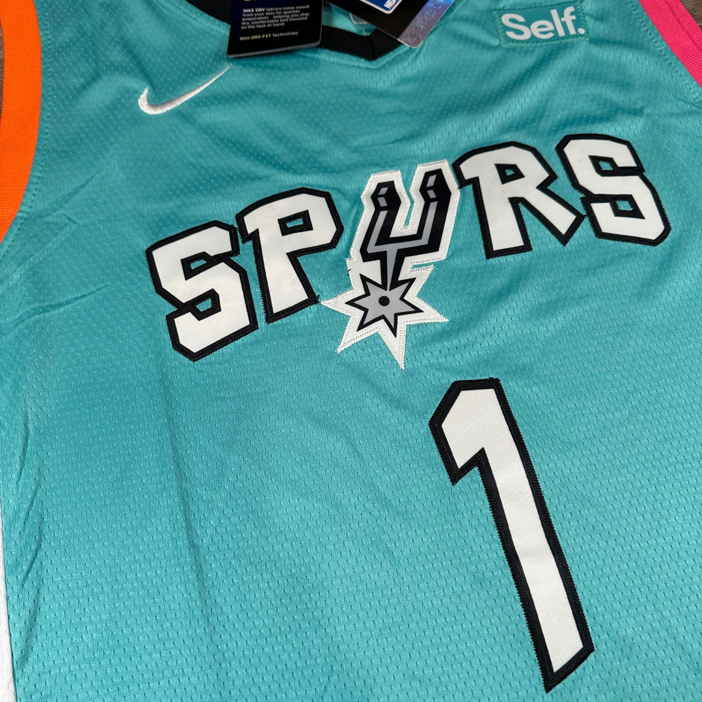 Victor Wembanyama San Antonio Spurs NBA Nike Swingman Stitched Jersey