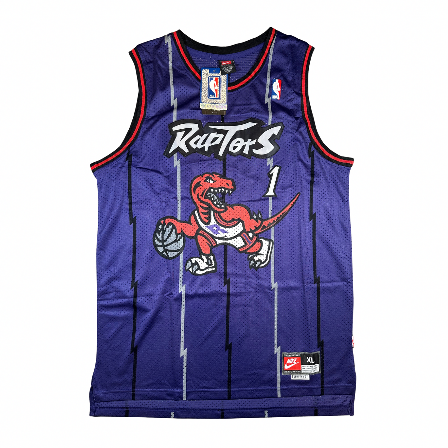 Tracy McGrady Toronto Raptors NBA Nike Swingman Stitched Jersey