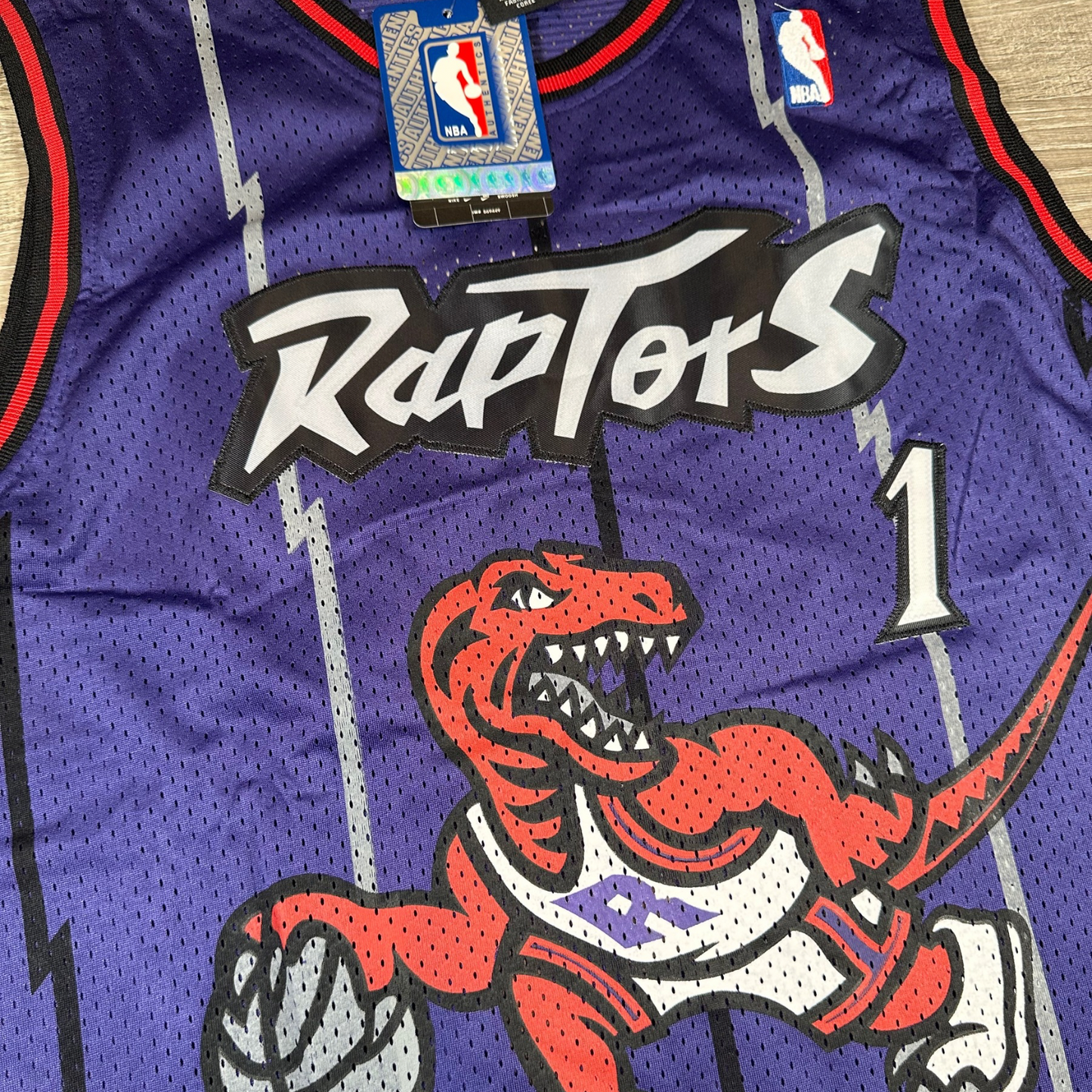 Tracy McGrady Toronto Raptors NBA Nike Swingman Stitched Jersey