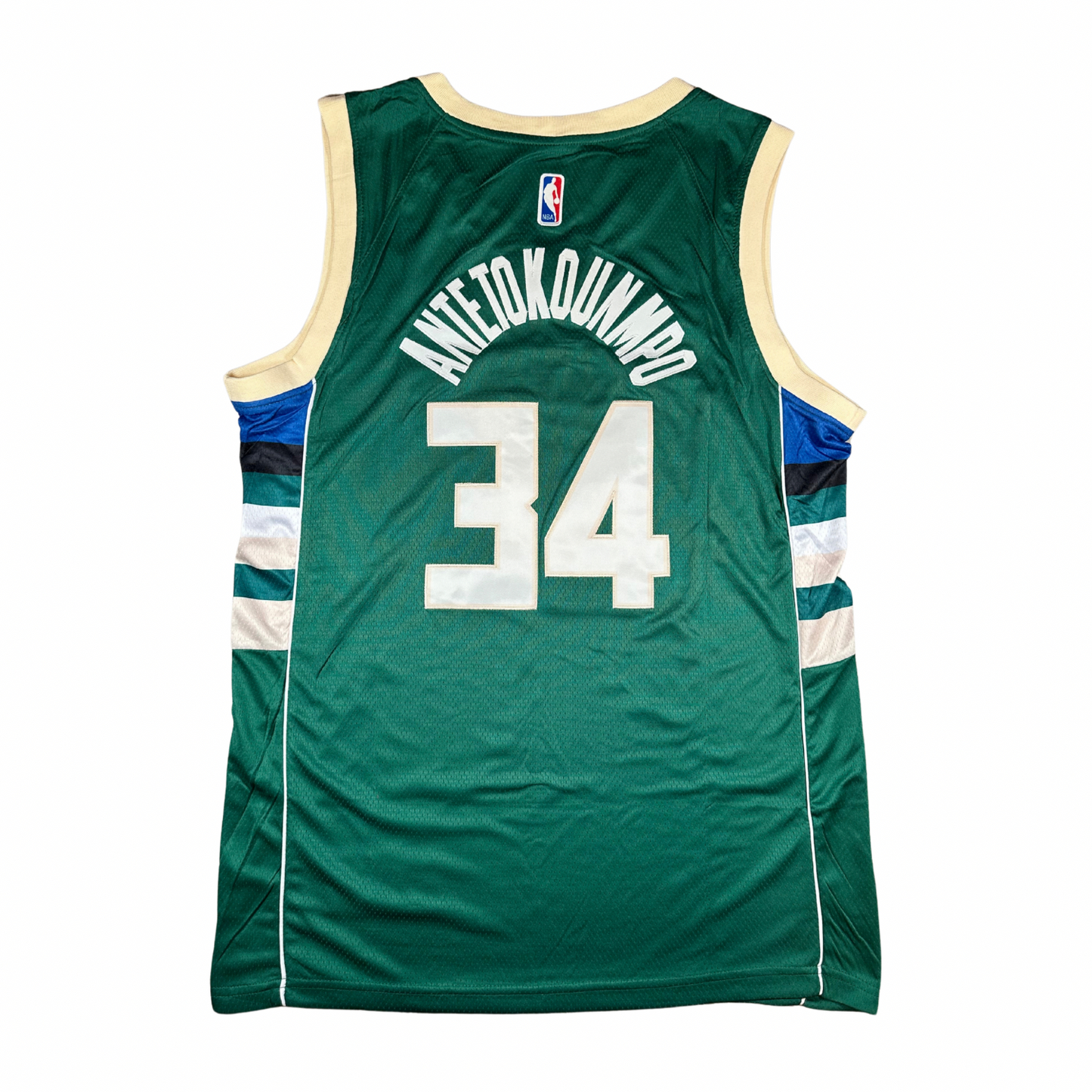 Giannis Antetokounmpo Milwaukee Bucks NBA Nike Swingman Stitched Jersey