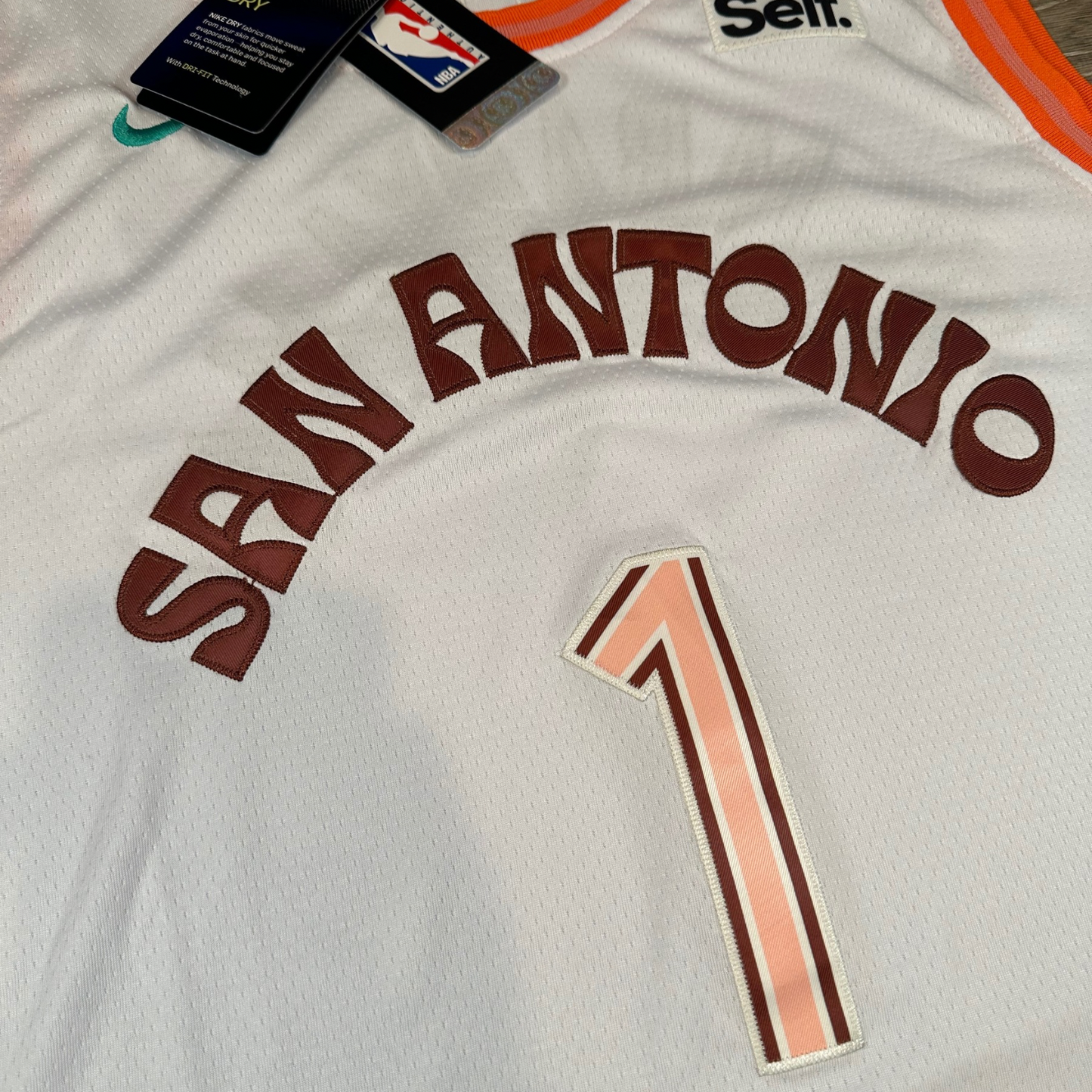 Victor Wembanyama San Antonio Spurs NBA Nike Swingman Stitched Jersey