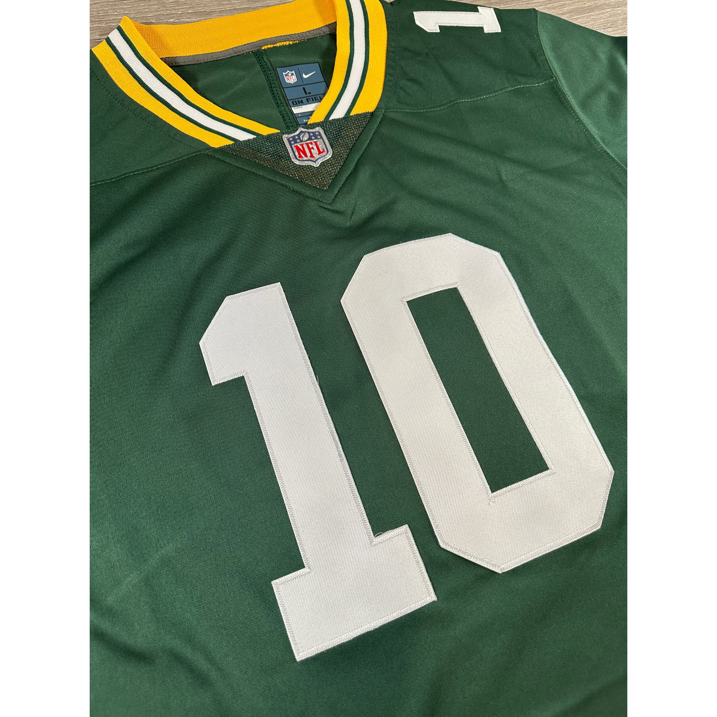 Jordan Love Green Bay Packers NFL Nike Vapor Stitched Jersey