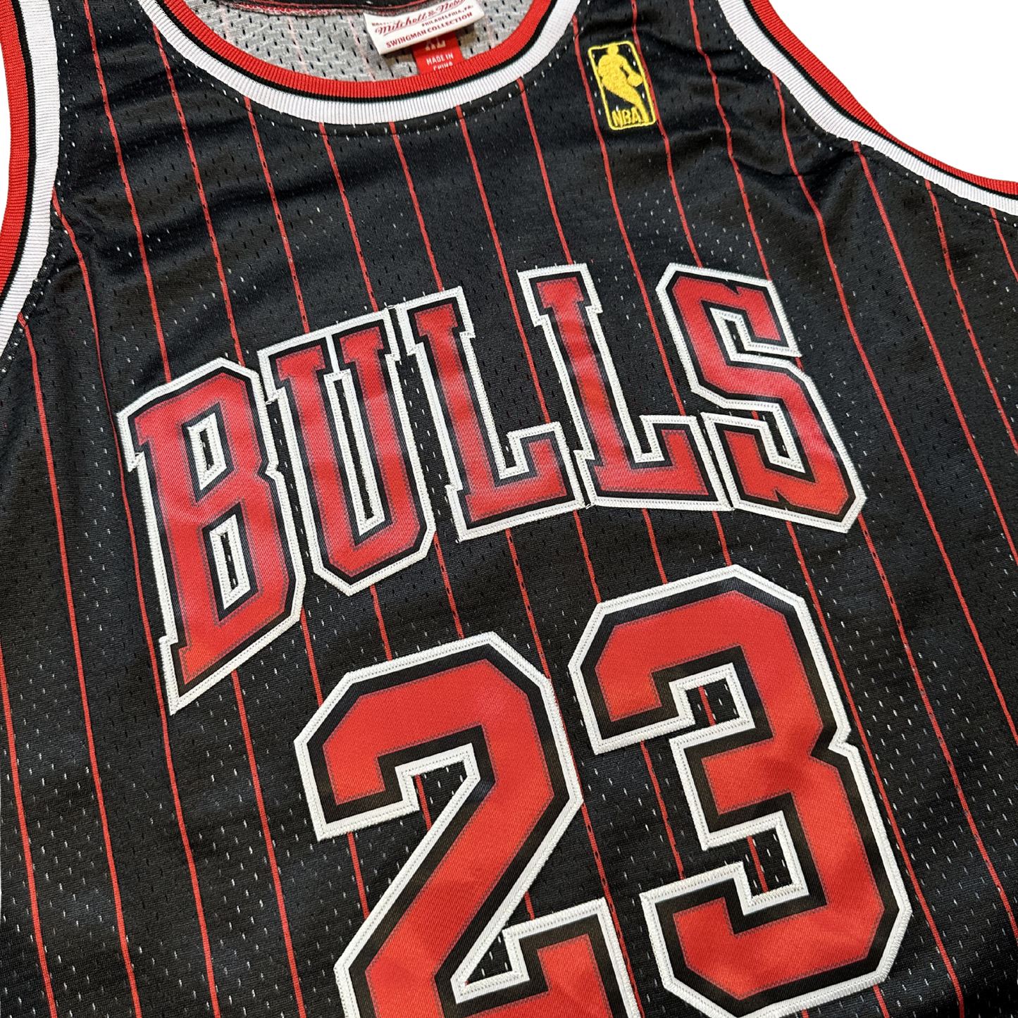 Michael Jordan Chicago Bulls "1996-1997 Season" NBA Mitchell & Ness Hardwood Classics Swingman Stitched Jersey