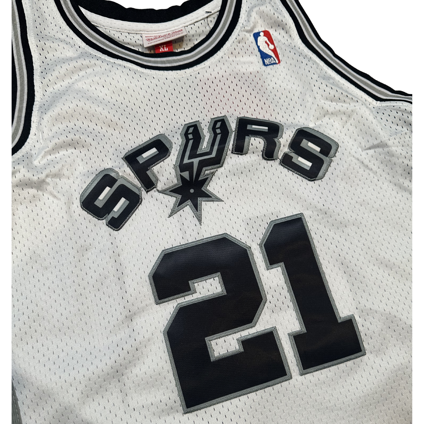 Tim Duncan San Antonio Spurs "1998-1999 Season" NBA Mitchell & Ness Hardwood Classics Swingman Stitched Jersey