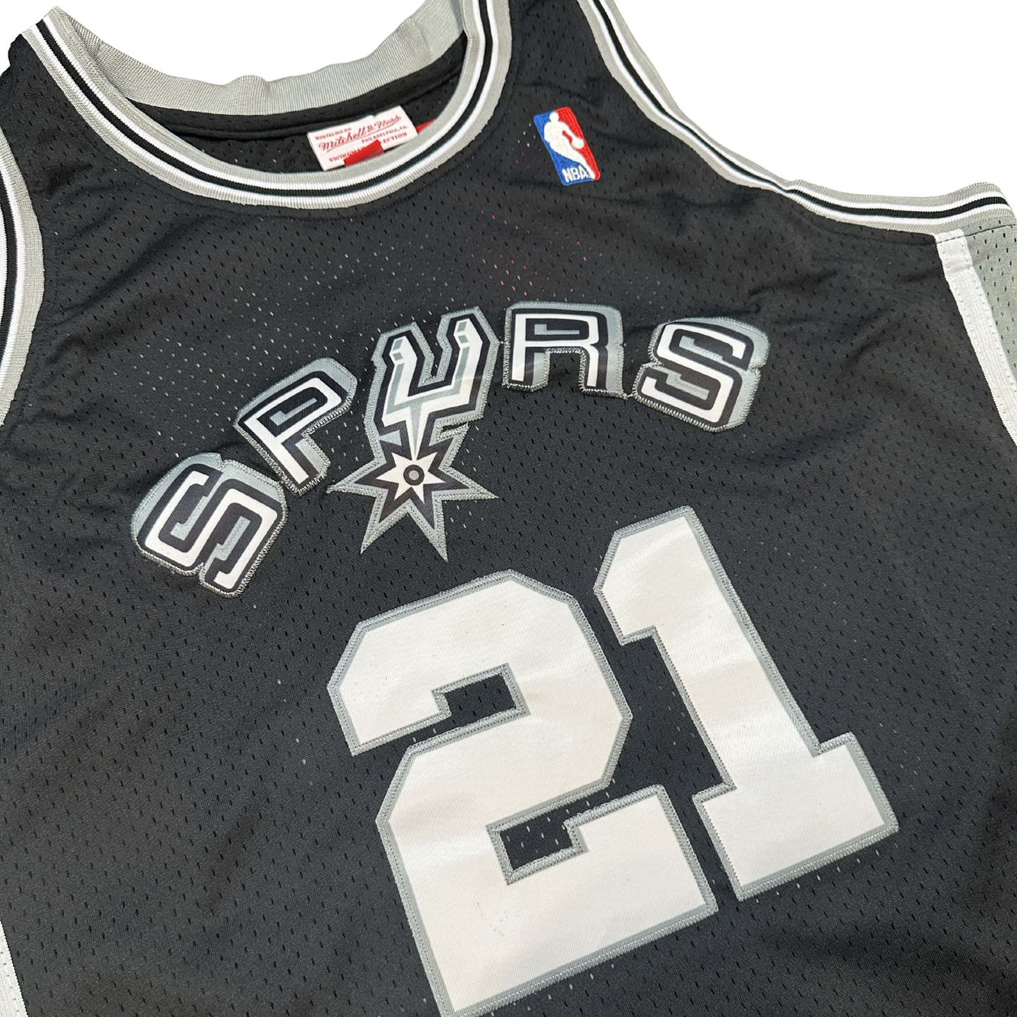Tim Duncan San Antonio Spurs "1998-1999 Season" NBA Mitchell & Ness Hardwood Classics Swingman Stitched Jersey