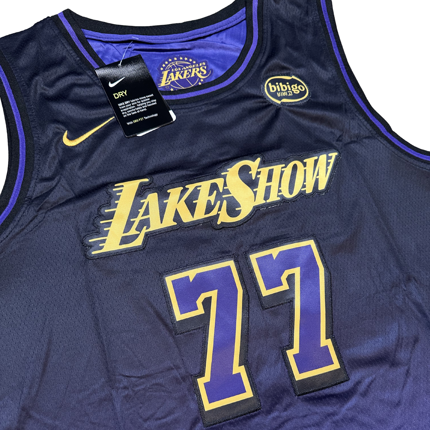Luka Doncic Los Angeles Lakers NBA Nike Swingman Stitched Jersey