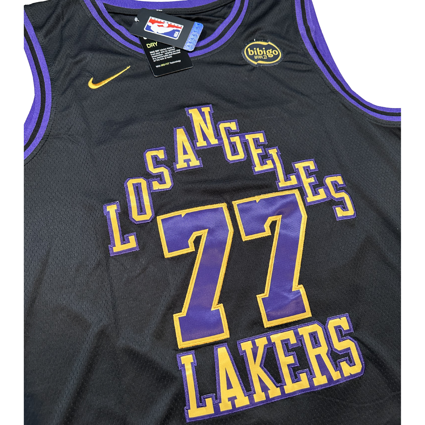 Luka Doncic Los Angeles Lakers NBA Nike Swingman Stitched Jersey