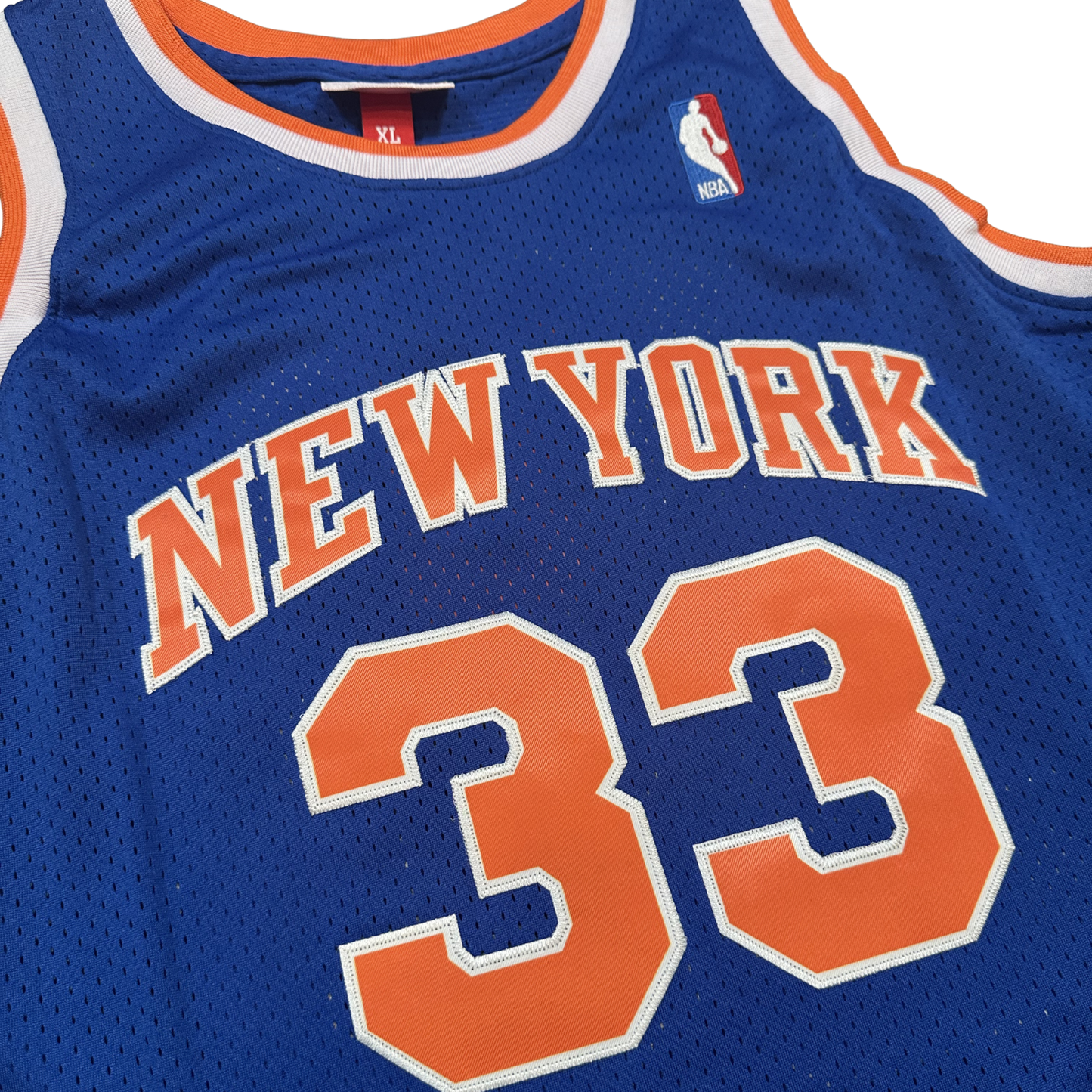 Patrick Ewing New York Knicks "1991-1992 Season" NBA Mitchell & Ness Hardwood Classics Swingman Stitched Jersey