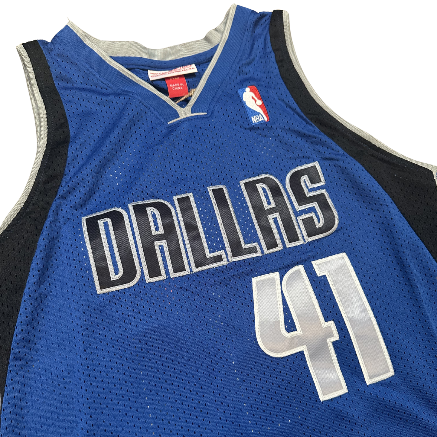 Dirk Nowitzki Dallas Mavericks "2010-2011 Season" NBA Mitchell & Ness Hardwood Classics Swingman Stitched Jersey