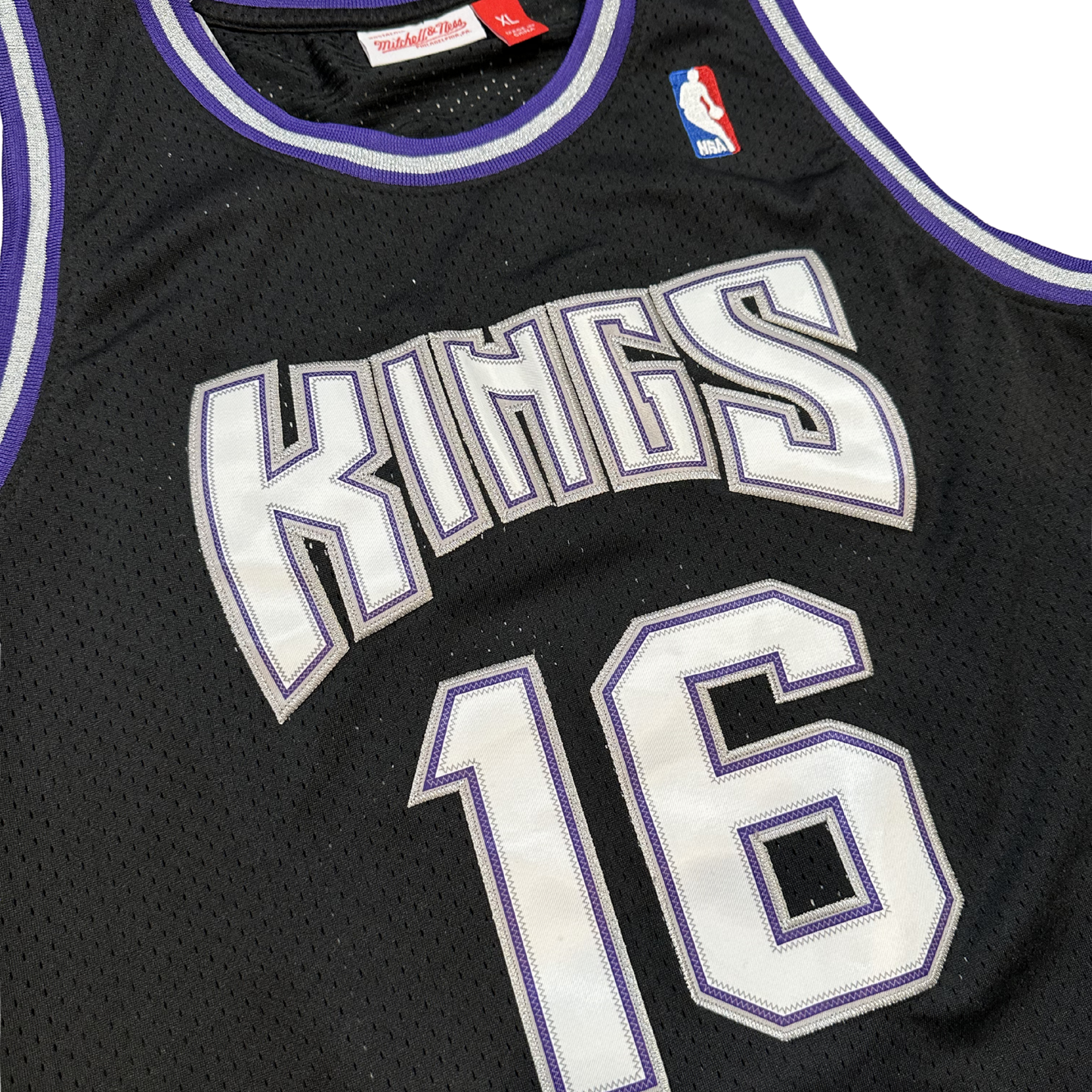 Peja Stojakovic Sacramento Kings "2001-2002 Season" NBA Mitchell & Ness Hardwood Classics Swingman Stitched Jersey