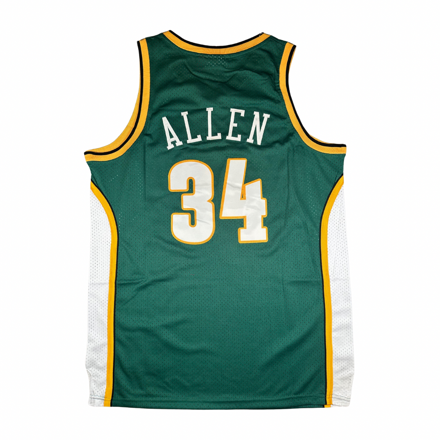 Ray Allen Seattle Supersonics NBA Mitchell & Ness Hardwood Classics Swingman Stitched Jersey