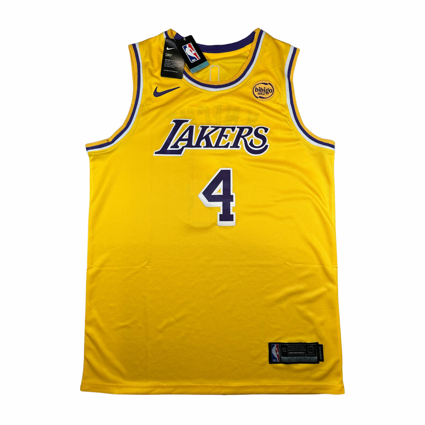 Dalton Knecht Los Angeles Lakers NBA Nike Swingman Stitched Jersey