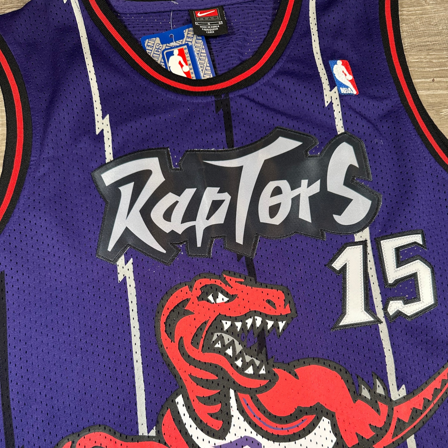 Vince Carter Toronto Raptors NBA Nike Swingman Stitched Jersey