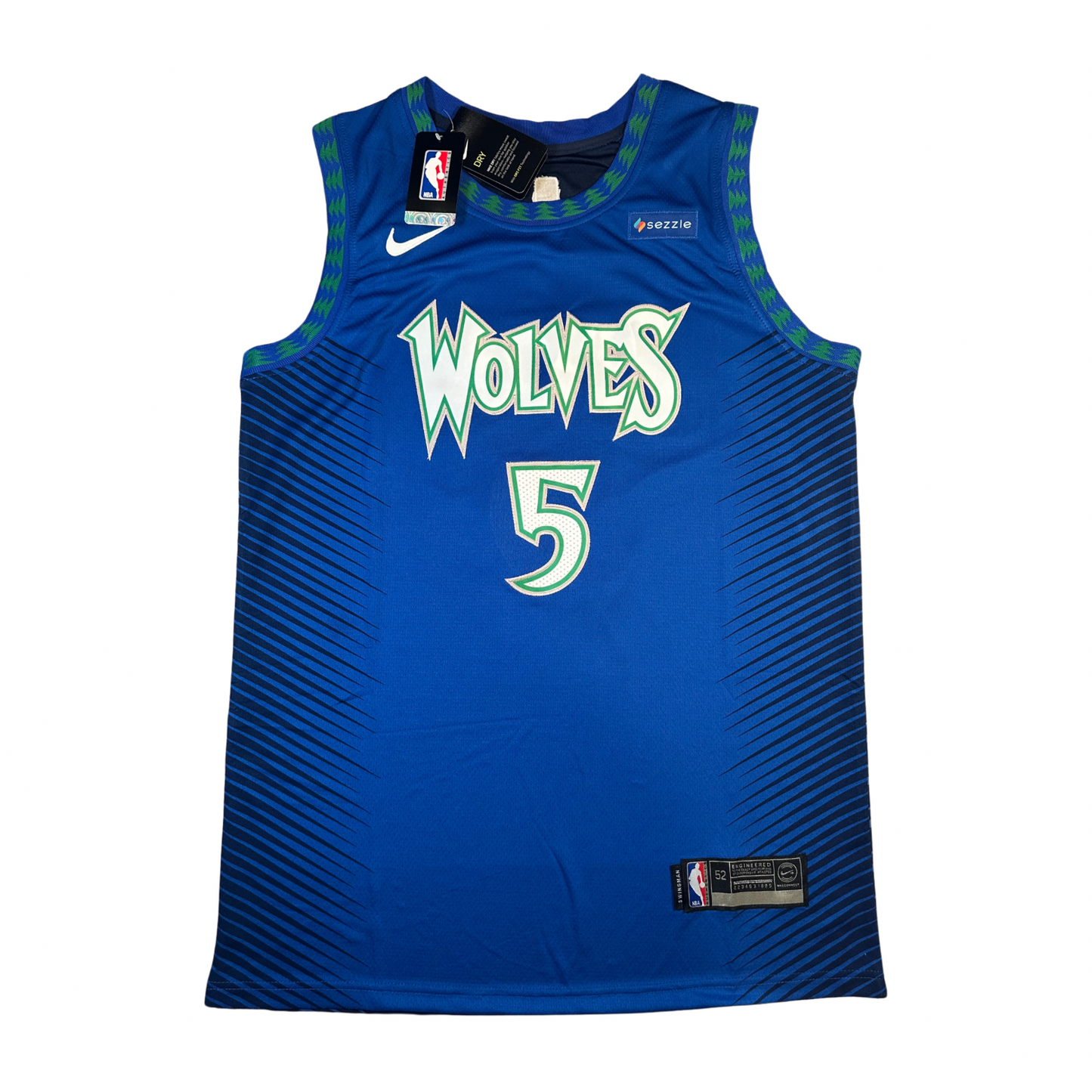 Anthony Edwards Minnesota Timberwolves NBA Nike Swingman Stitched Jersey