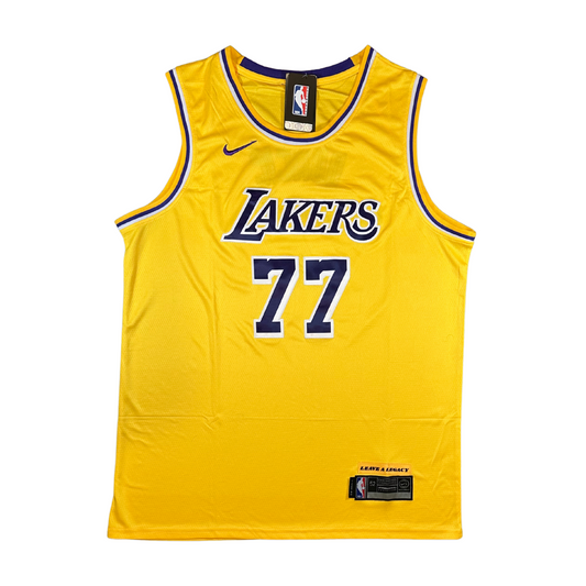 Luka Doncic Los Angeles Lakers NBA Nike Swingman Stitched Jersey