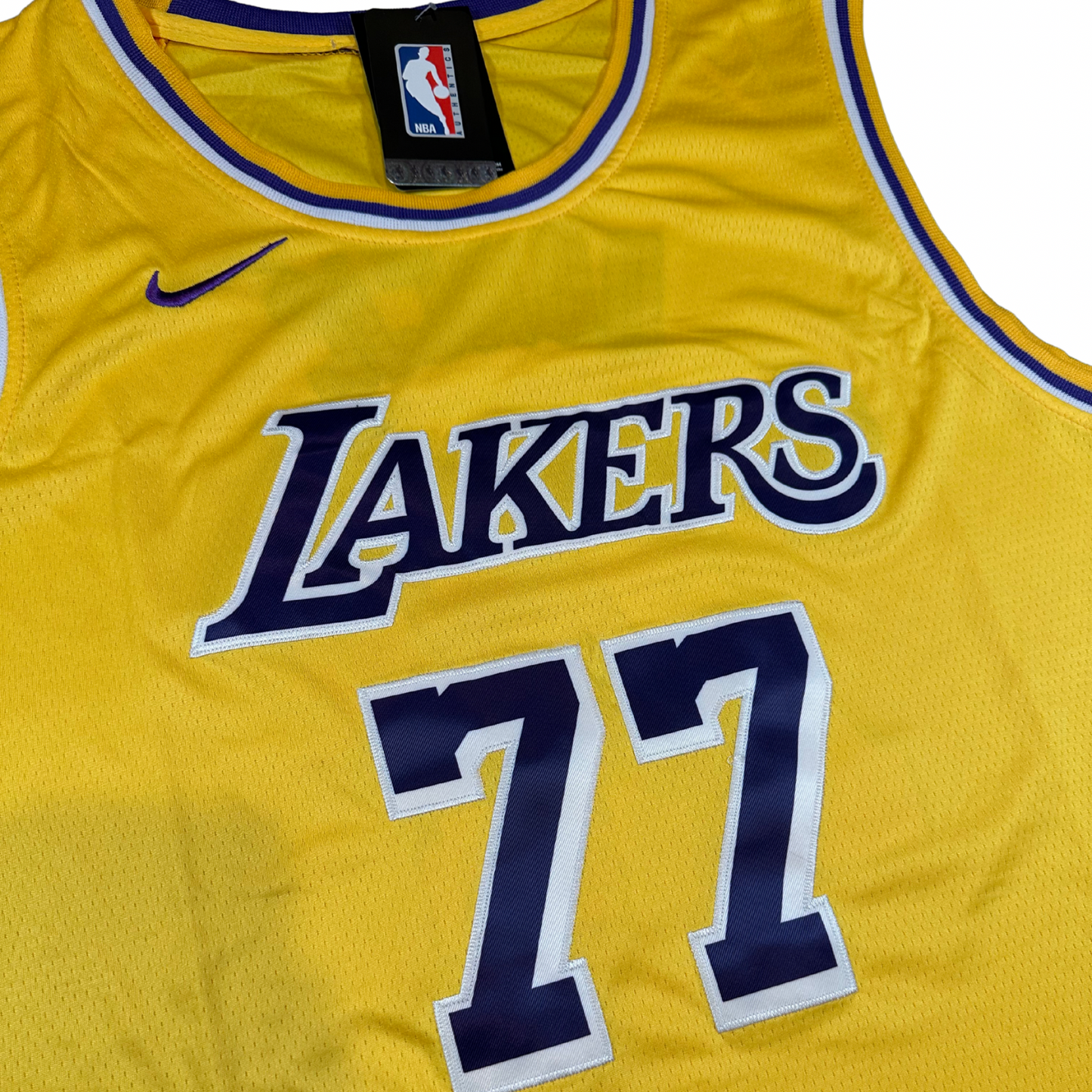 Luka Doncic Los Angeles Lakers NBA Nike Swingman Stitched Jersey