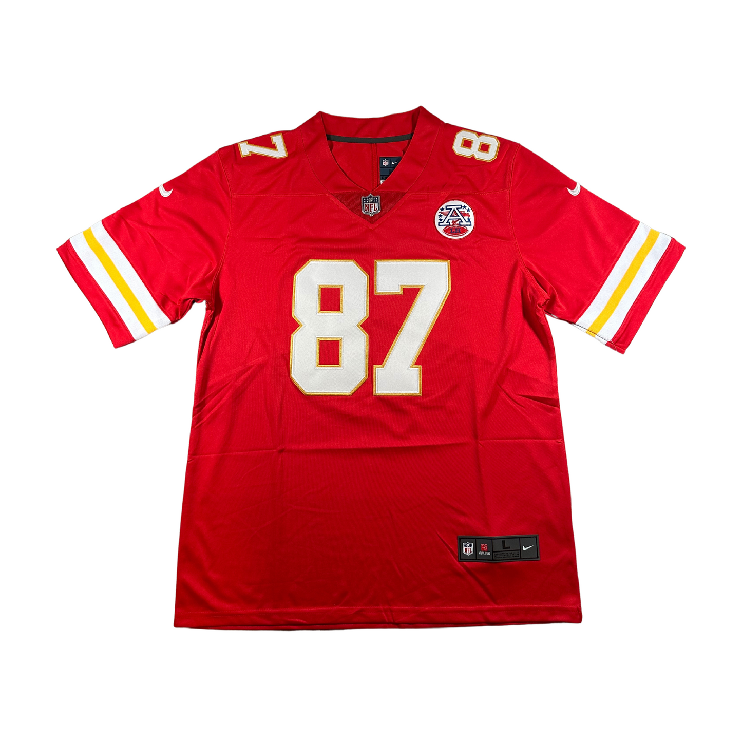 Travis Kelce Kansas City Chiefs NFL Nike Vapor Stitched Jersey