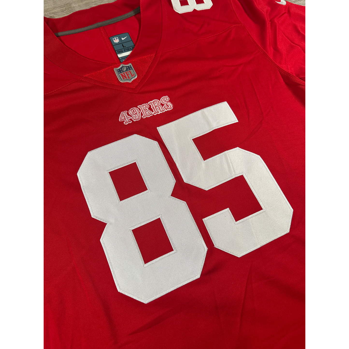 George Kittle San Francisco 49ers NFL Nike Vapor Stitched Jersey