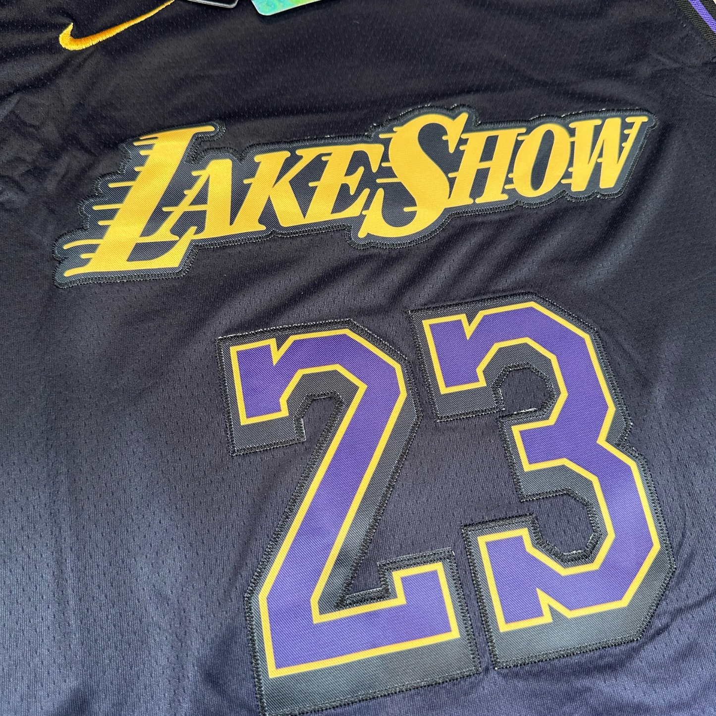 LeBron James Los Angeles Lakers NBA Nike Swingman Stitched Jersey