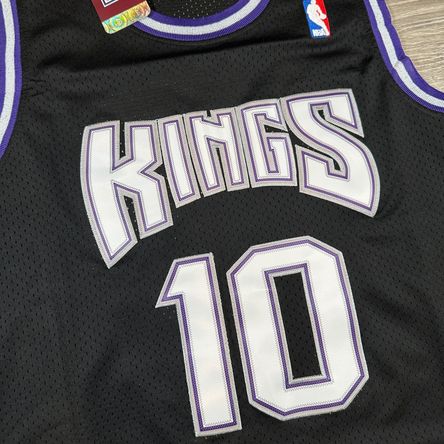 Mike Bibby Sacramento Kings "2001-2002 Season" NBA Mitchell & Ness Hardwood Classics Swingman Stitched Jersey