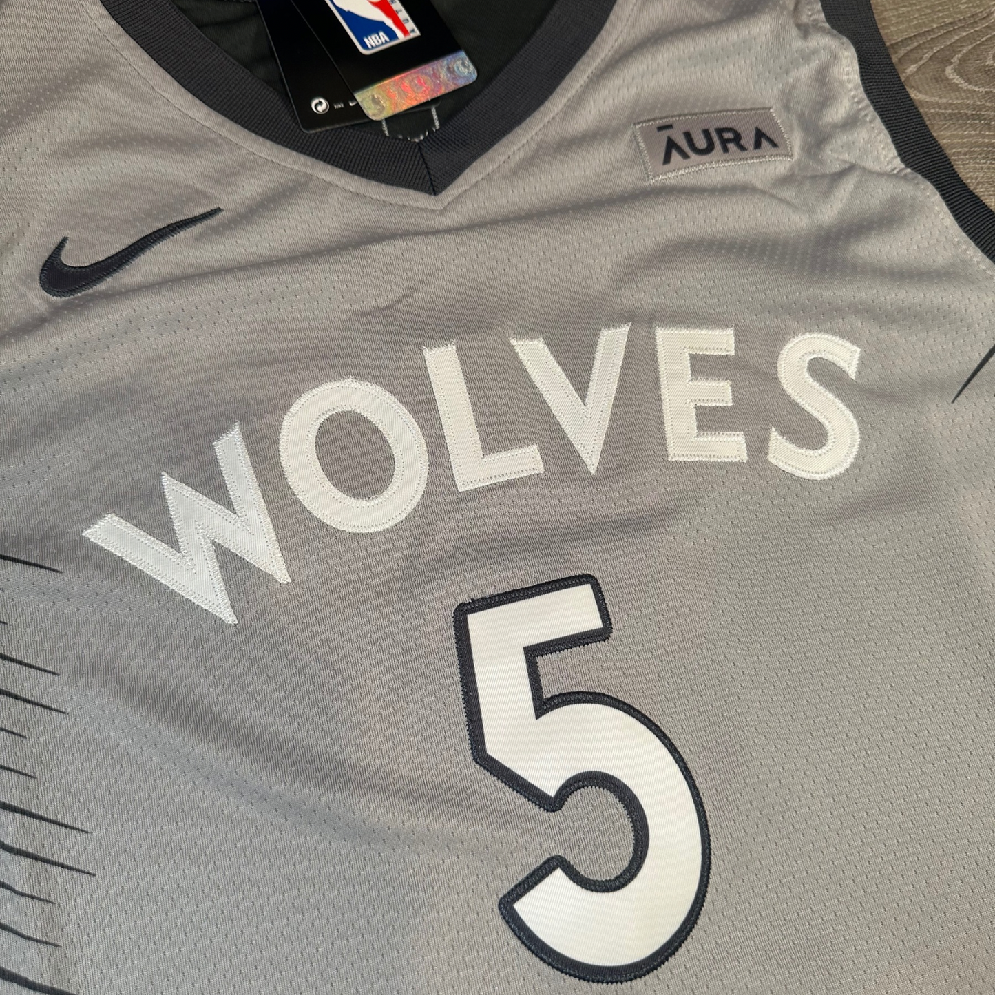 Anthony Edwards Minnesota Timberwolves NBA Nike Swingman Stitched Jersey