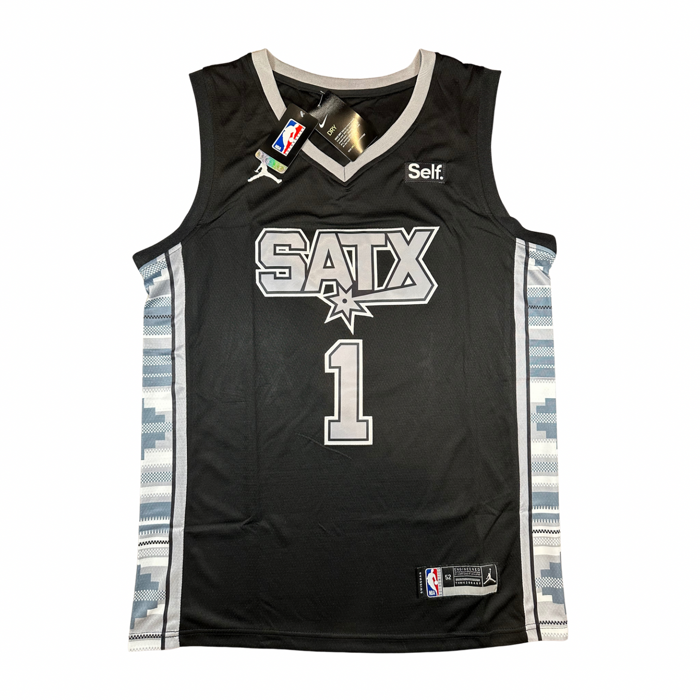 Victor Wembanyama San Antonio Spurs NBA Nike Swingman Stitched Jersey