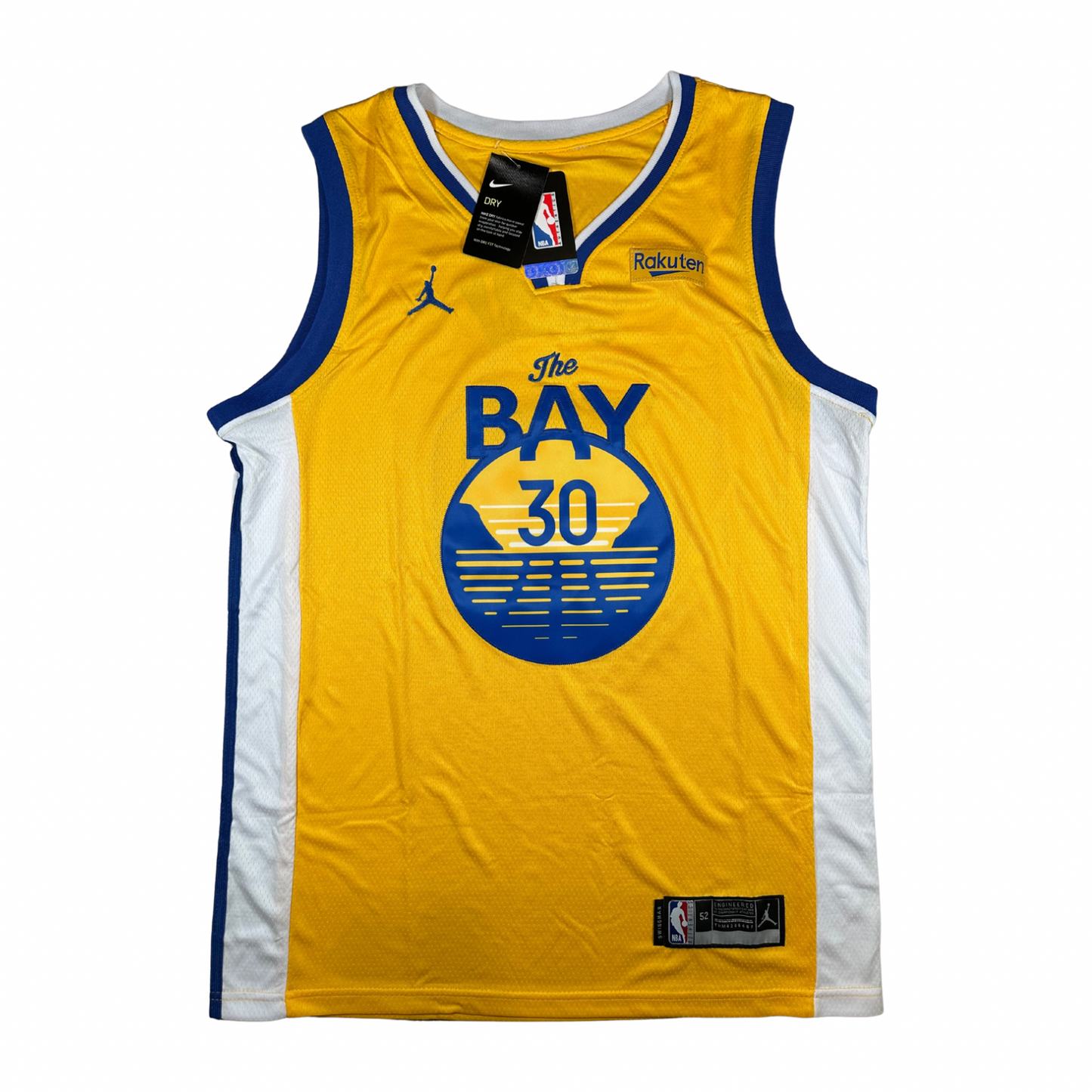 Stephen Curry Golden State Warriors NBA Nike Swingman Stitched Jersey
