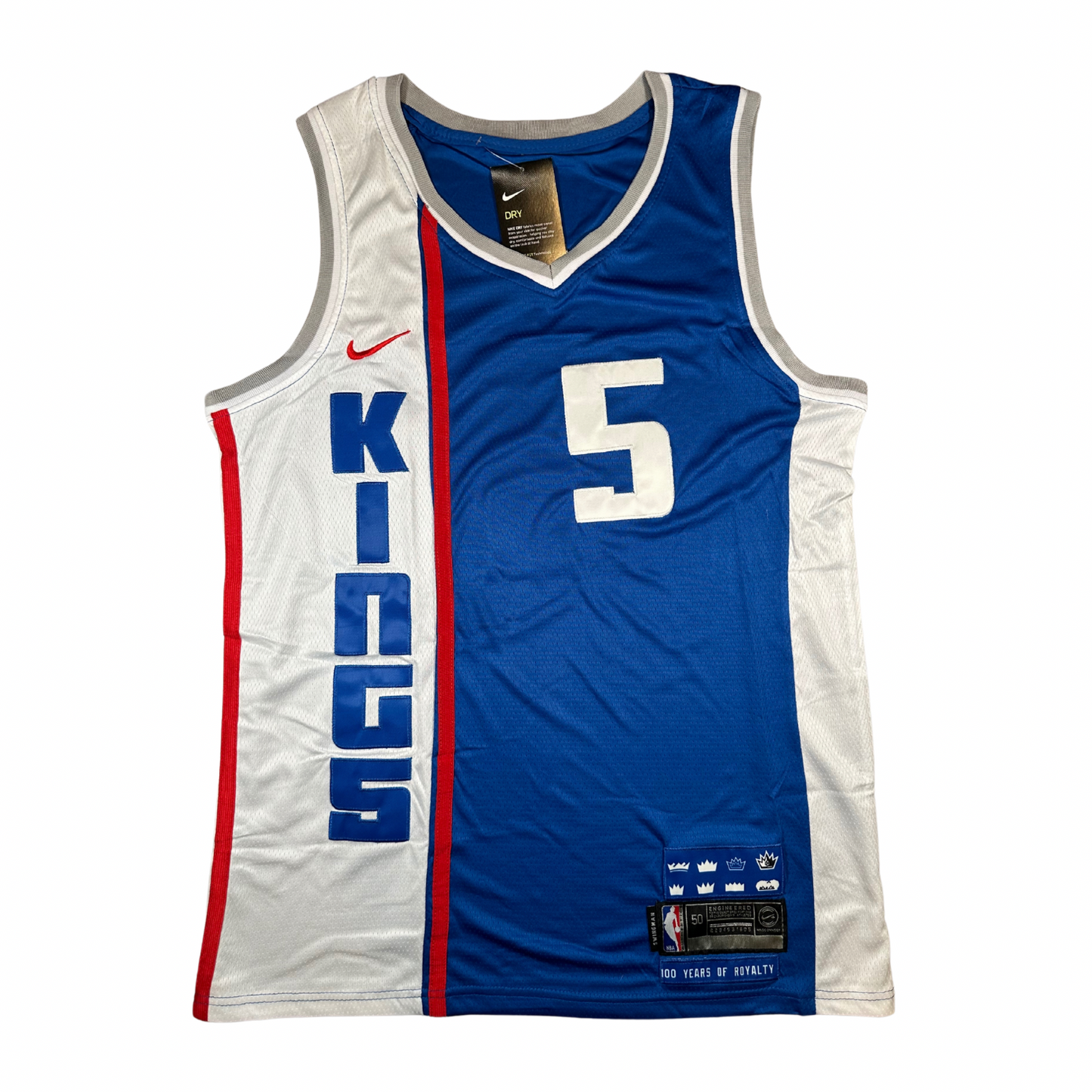 De'Aaron Fox Sacramento Kings NBA Nike Swingman Stitched Jersey