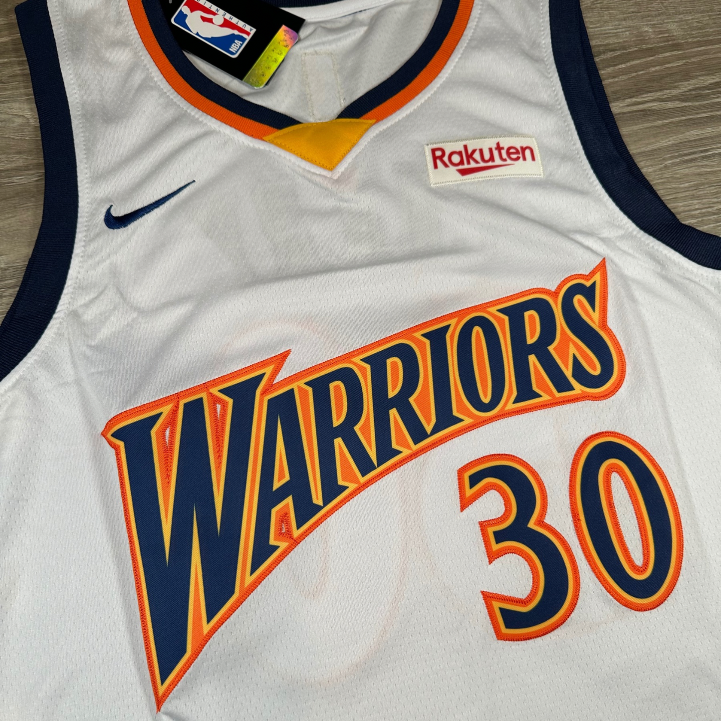 Stephen Curry Golden State Warriors NBA Nike Swingman Stitched Jersey