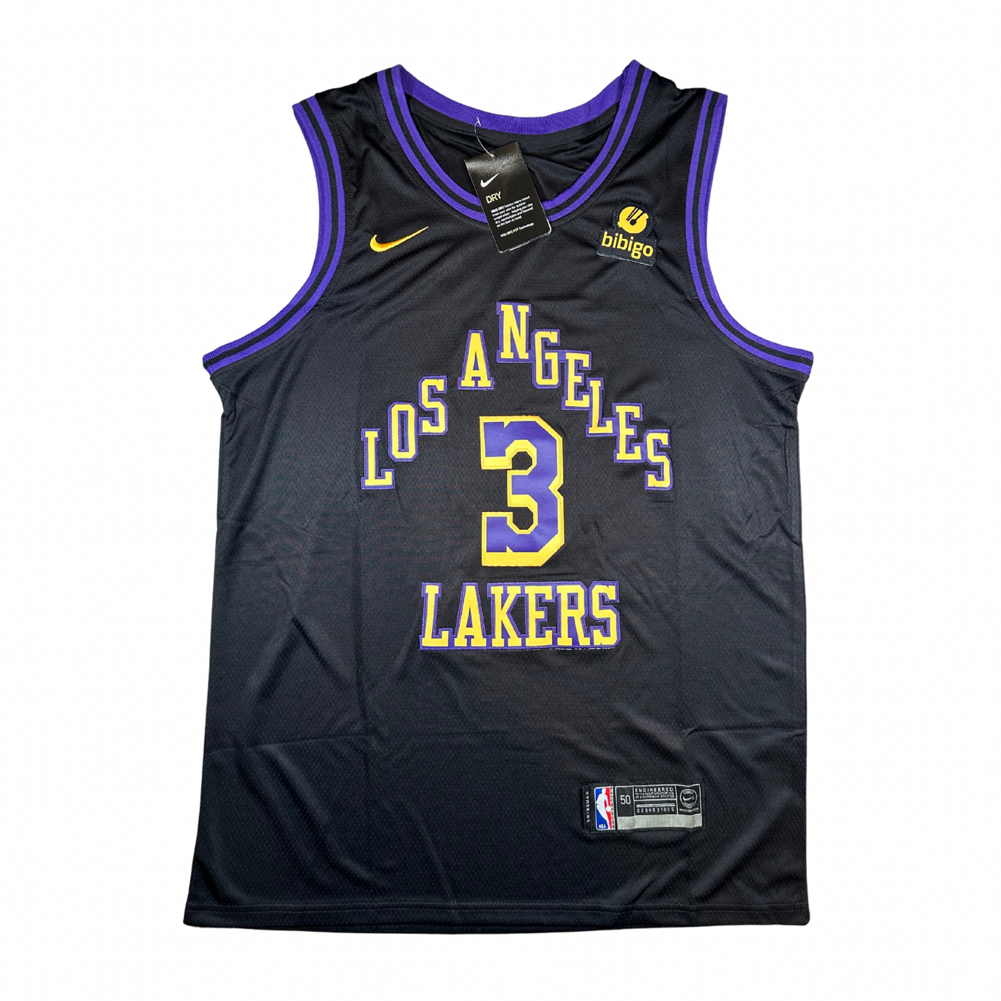 Anthony Davis Los Angeles Lakers NBA Nike Swingman Stitched Jersey