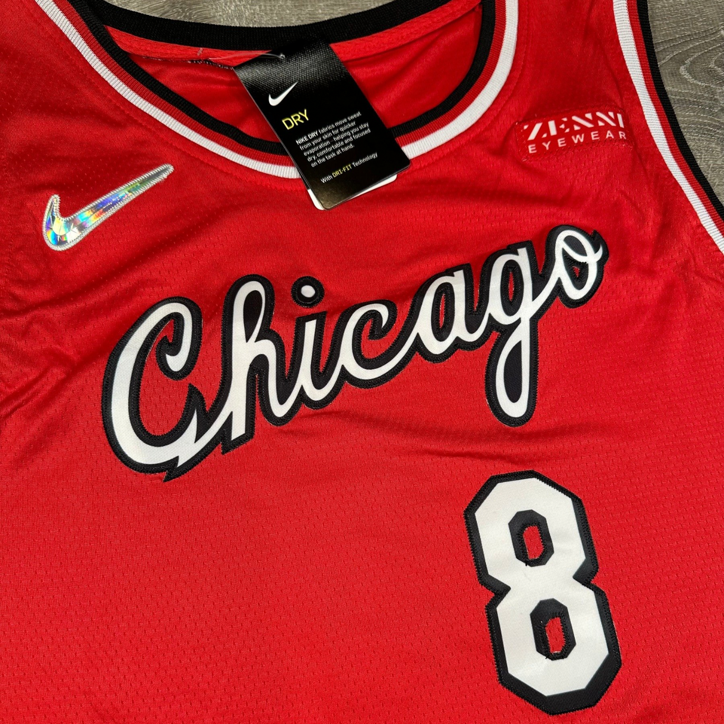 Zach LaVine Chicago Bulls NBA Nike Swingman Stitched Jersey