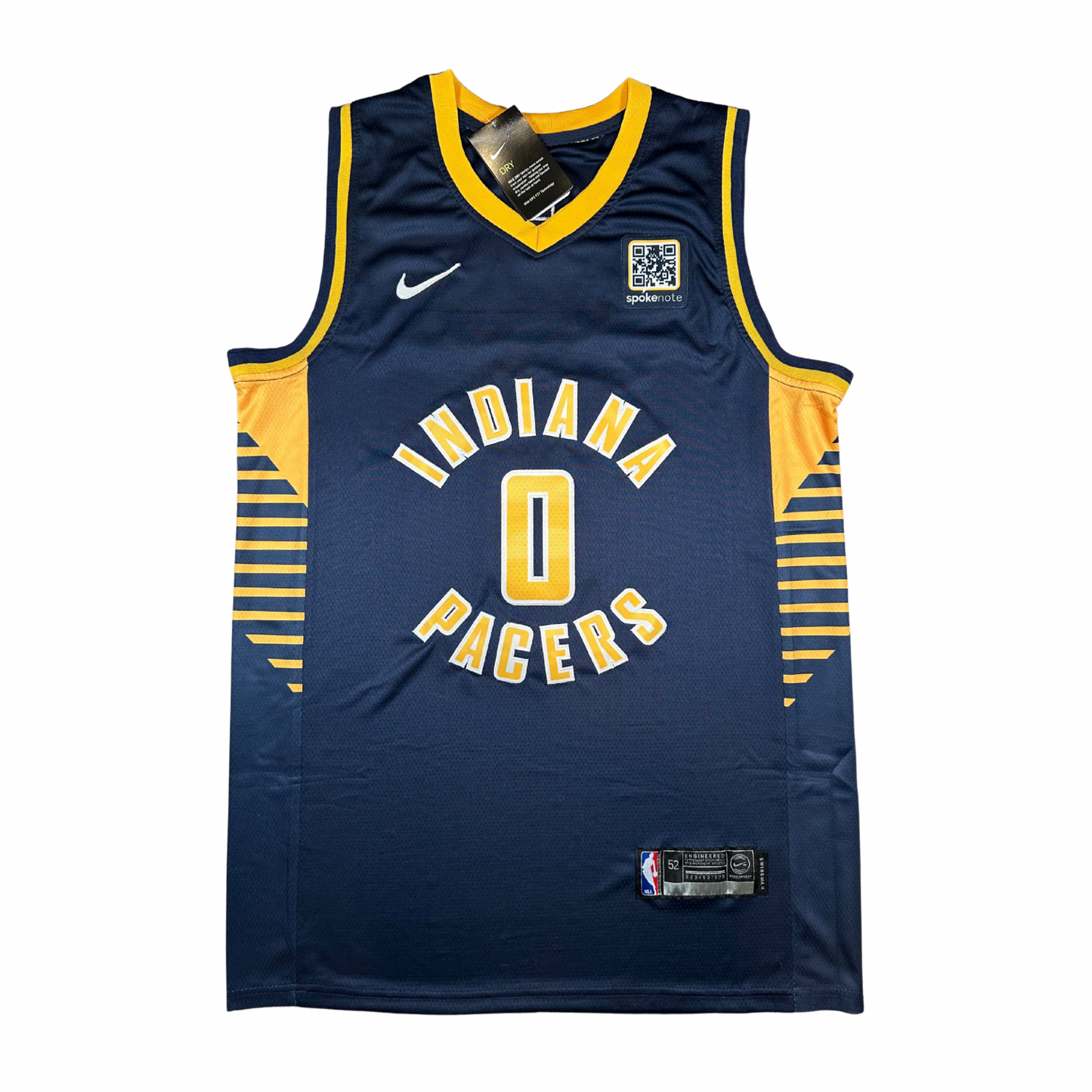 Tyrese Haliburton Indiana Pacers NBA Nike Swingman Stitched Jersey