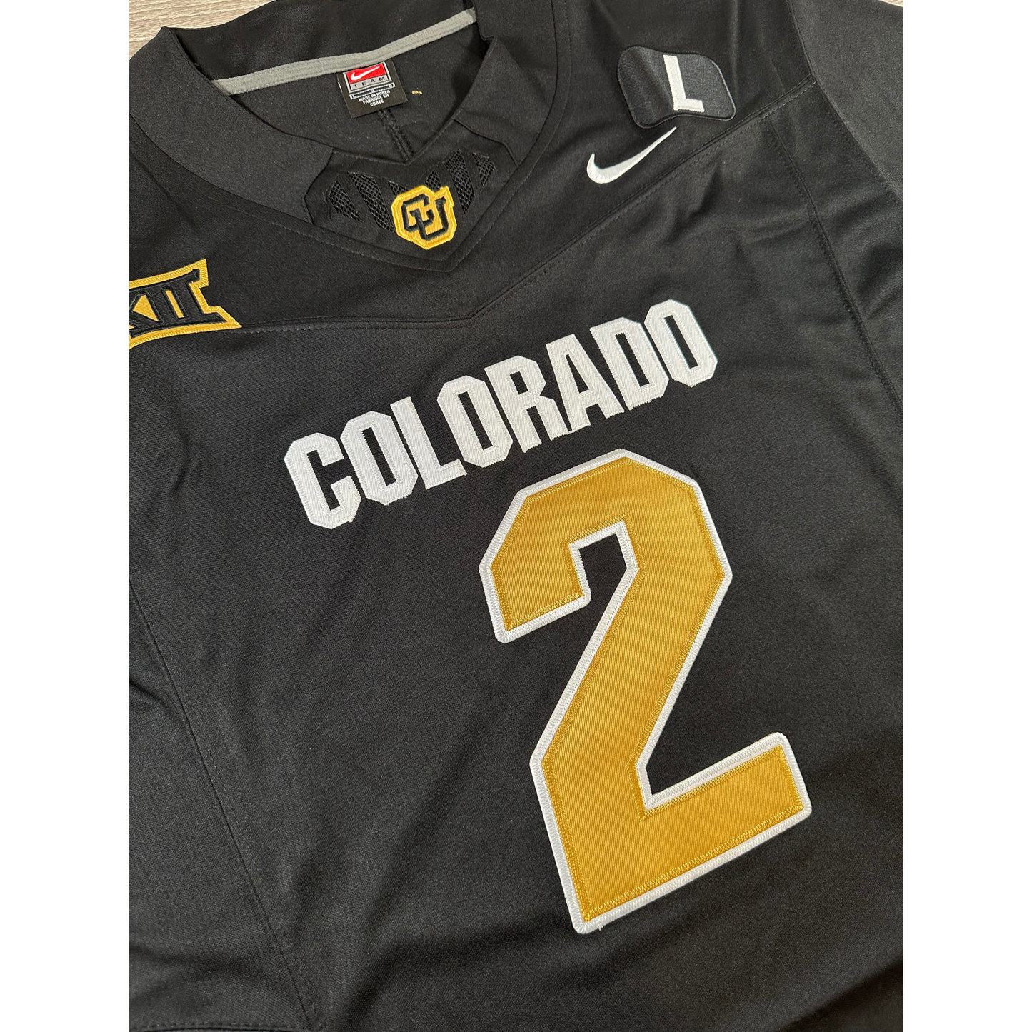 Shedeur Sanders Colorado Buffaloes College Nike Vapor Stitched Jersey