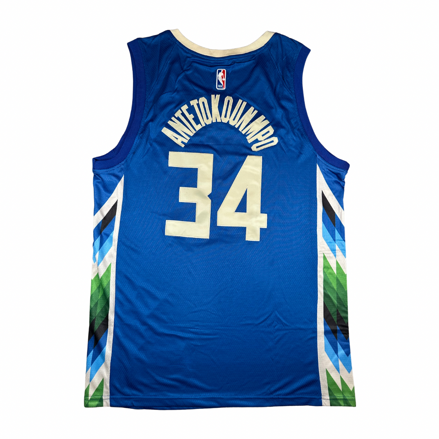 Giannis Antetokounmpo Milwaukee Bucks NBA Nike Swingman Stitched Jersey