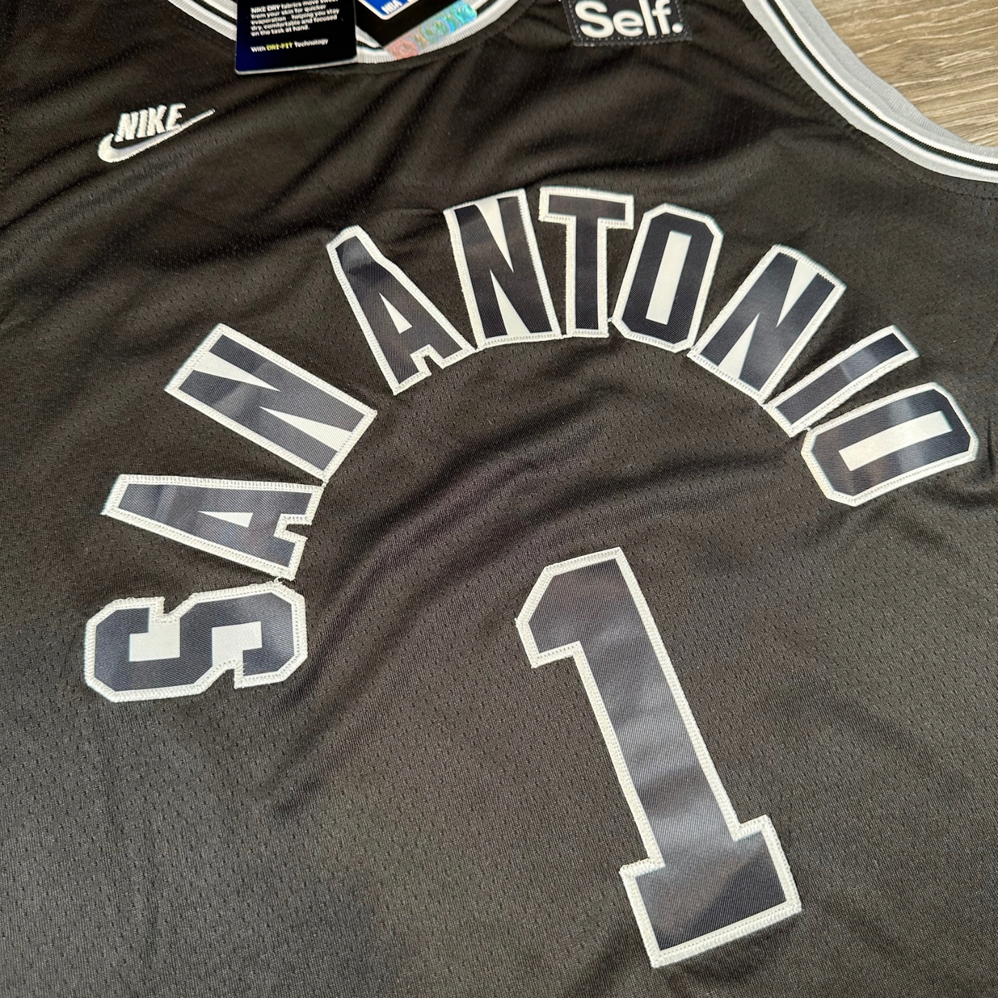 Victor Wembanyama San Antonio Spurs NBA Nike Swingman Stitched Jersey
